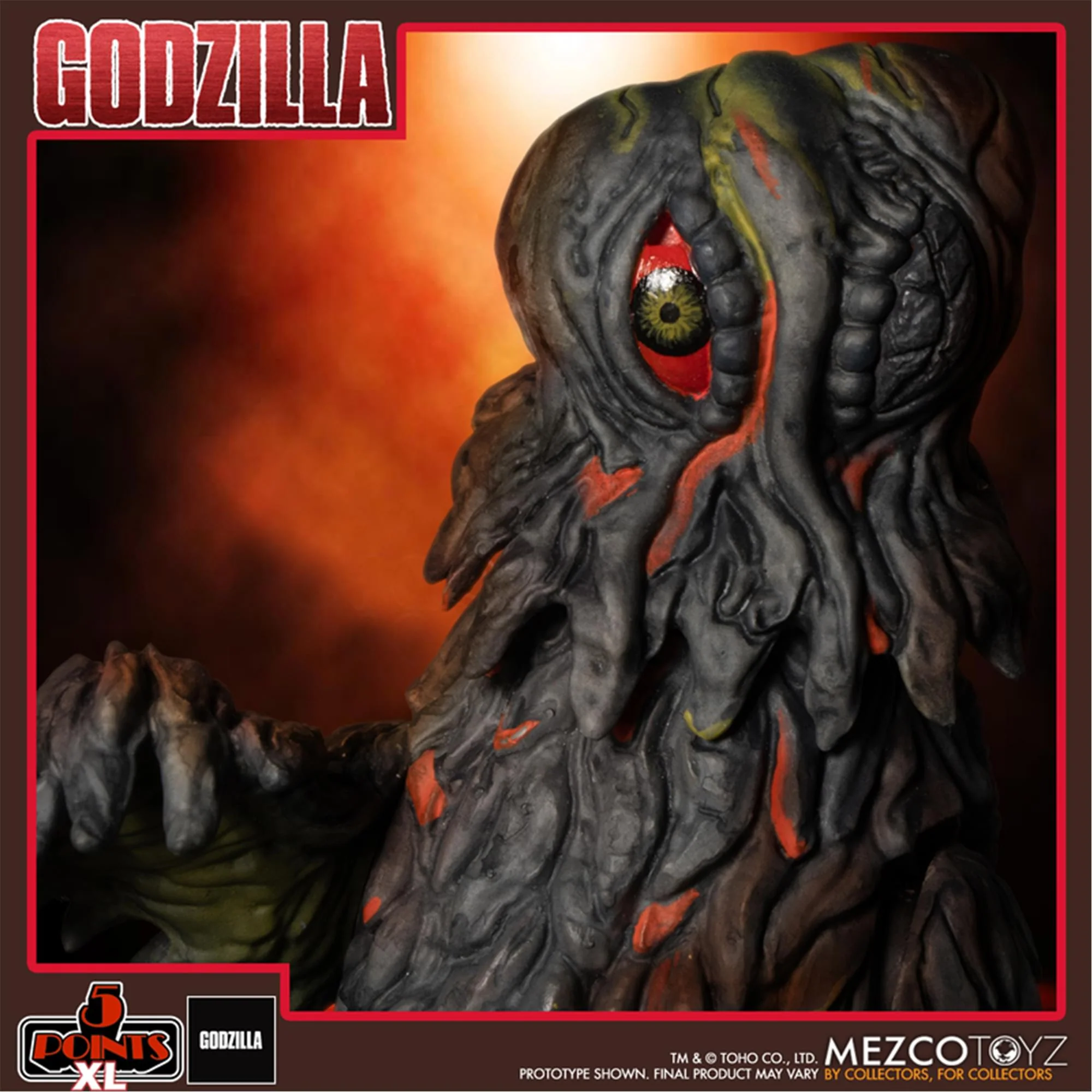 Godzilla vs Hedorah 5 Points XL Figure Box Set - Image 8