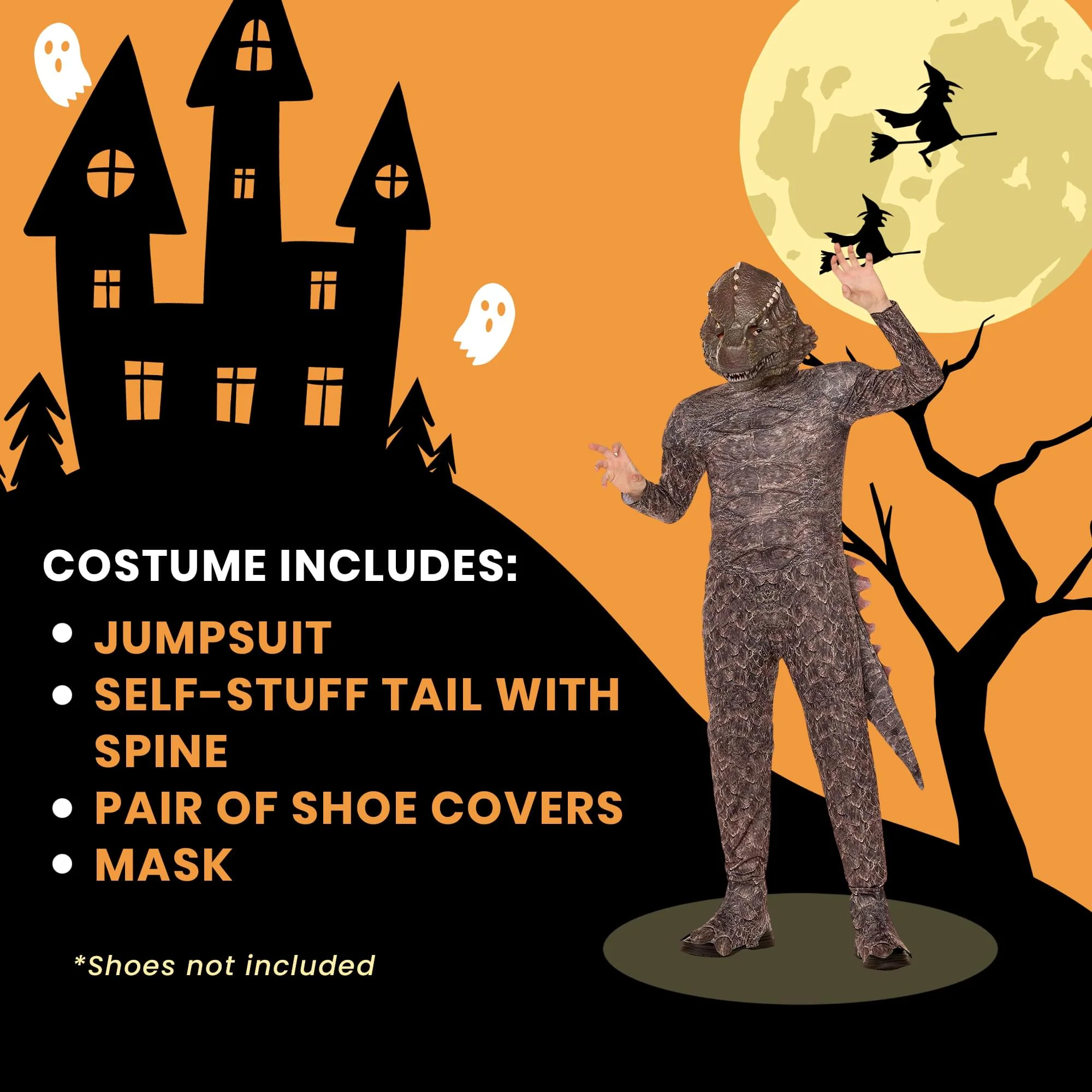 Godzilla x Kong Economy Godzilla Child Costume - Image 5