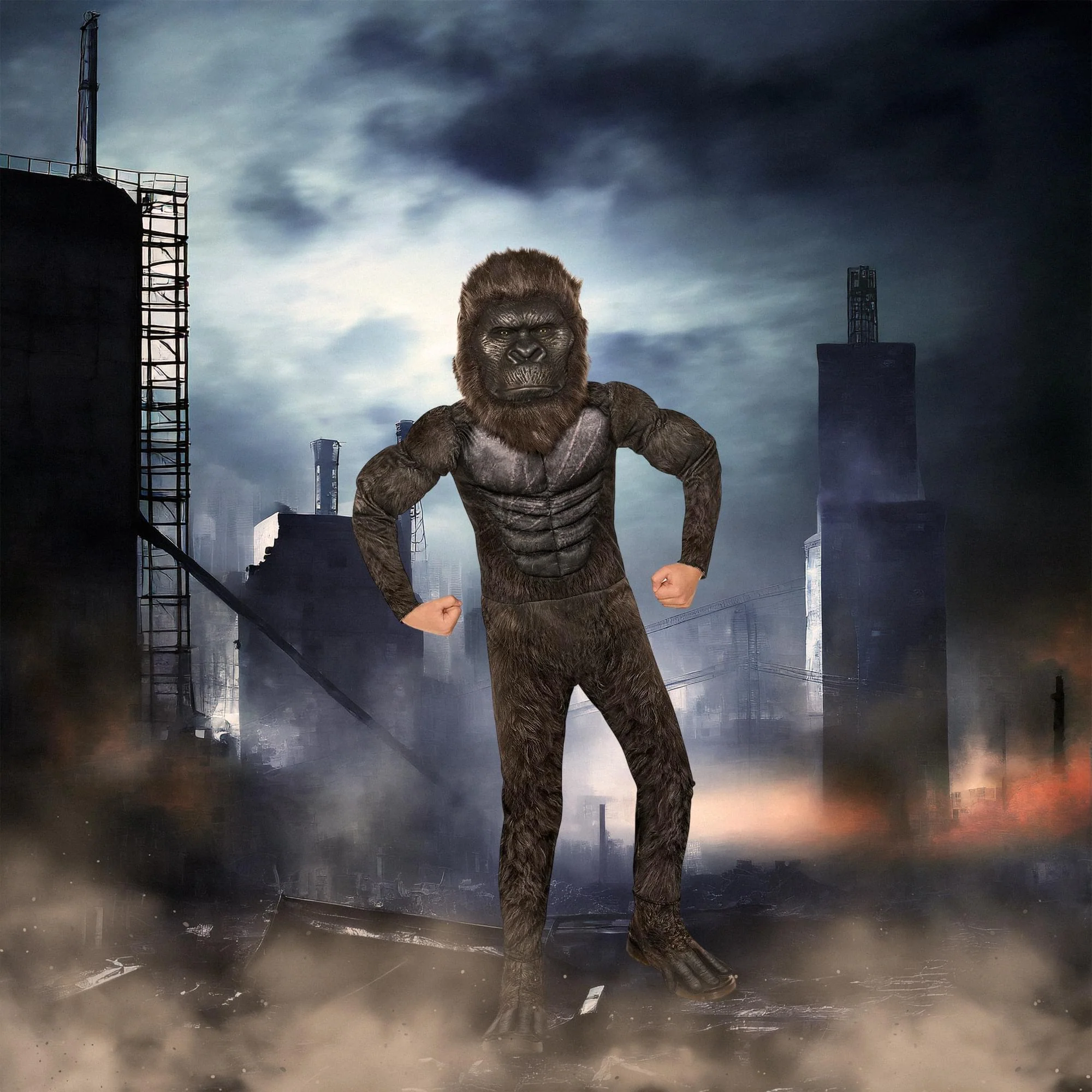 Godzilla x Kong Economy Kong Child Costume - Image 4