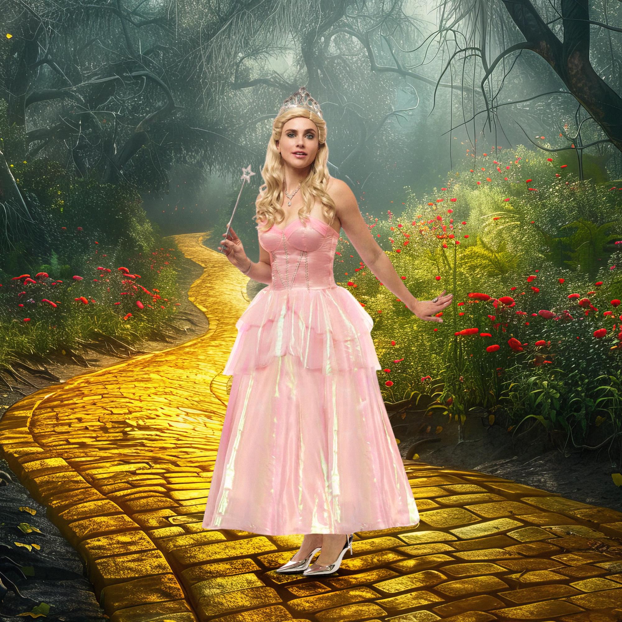 Good Witch Pink Adult Costume - Image 11