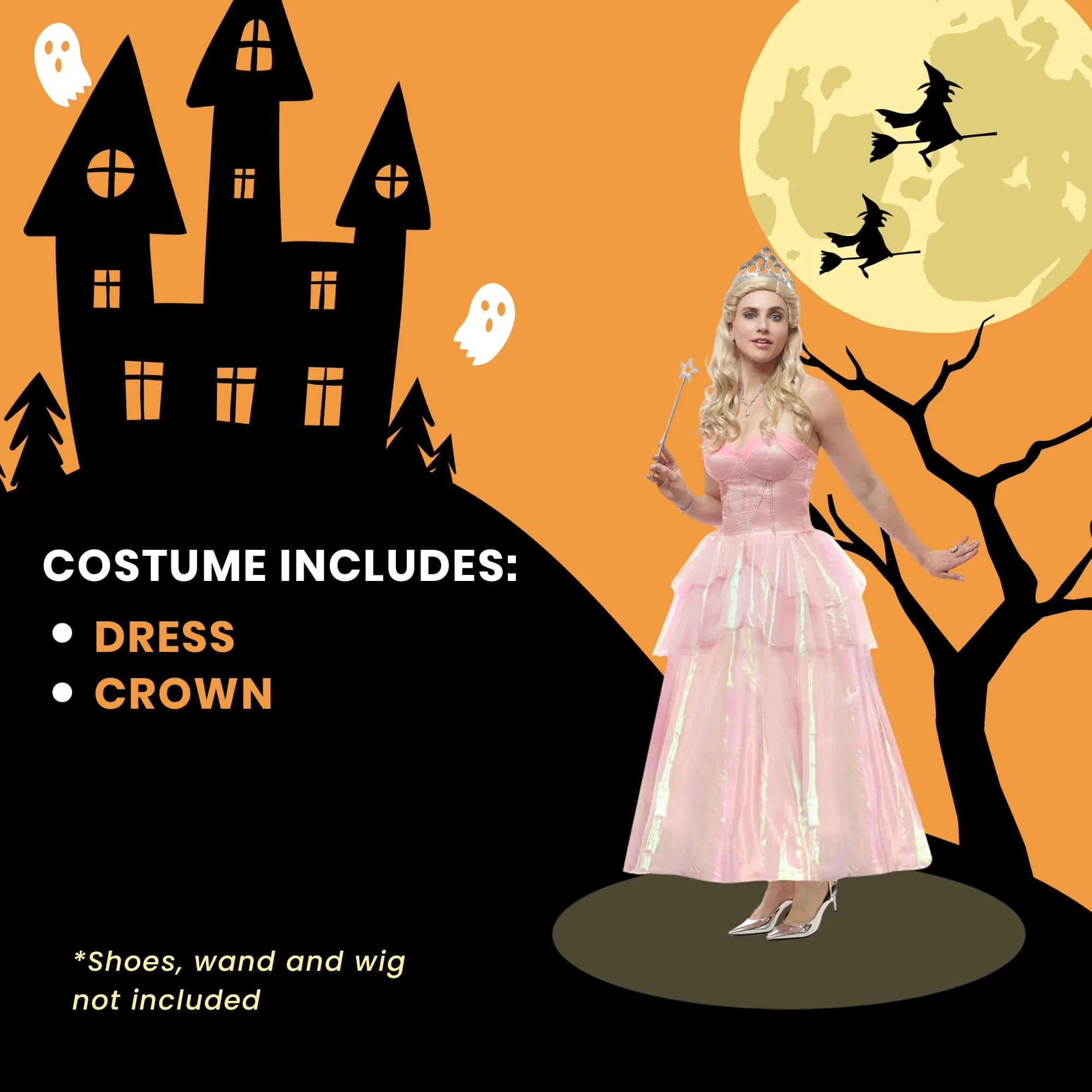 Good Witch Pink Adult Costume - Image 17