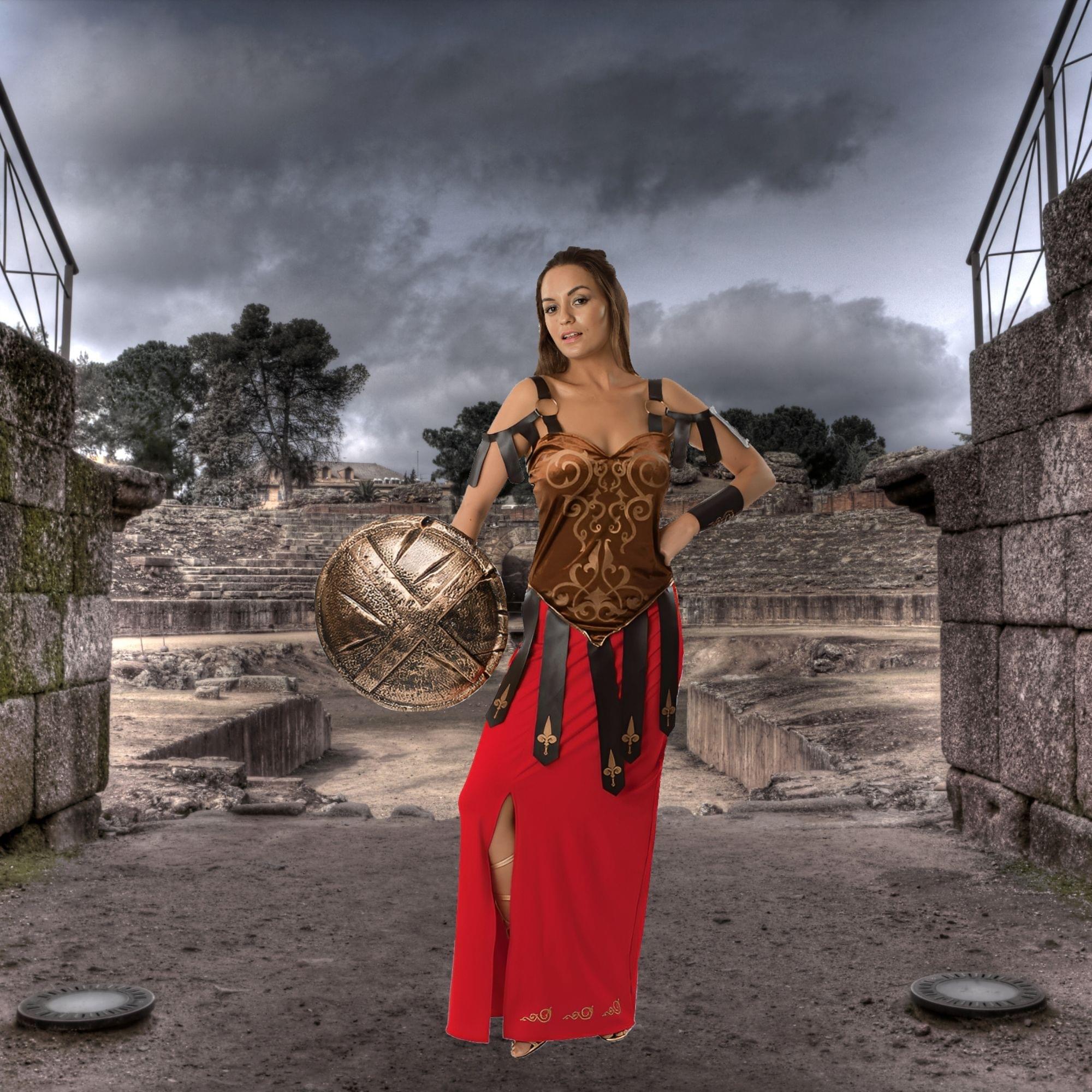 Gorgeous Gladiator Dress Adult Costume - Image 11