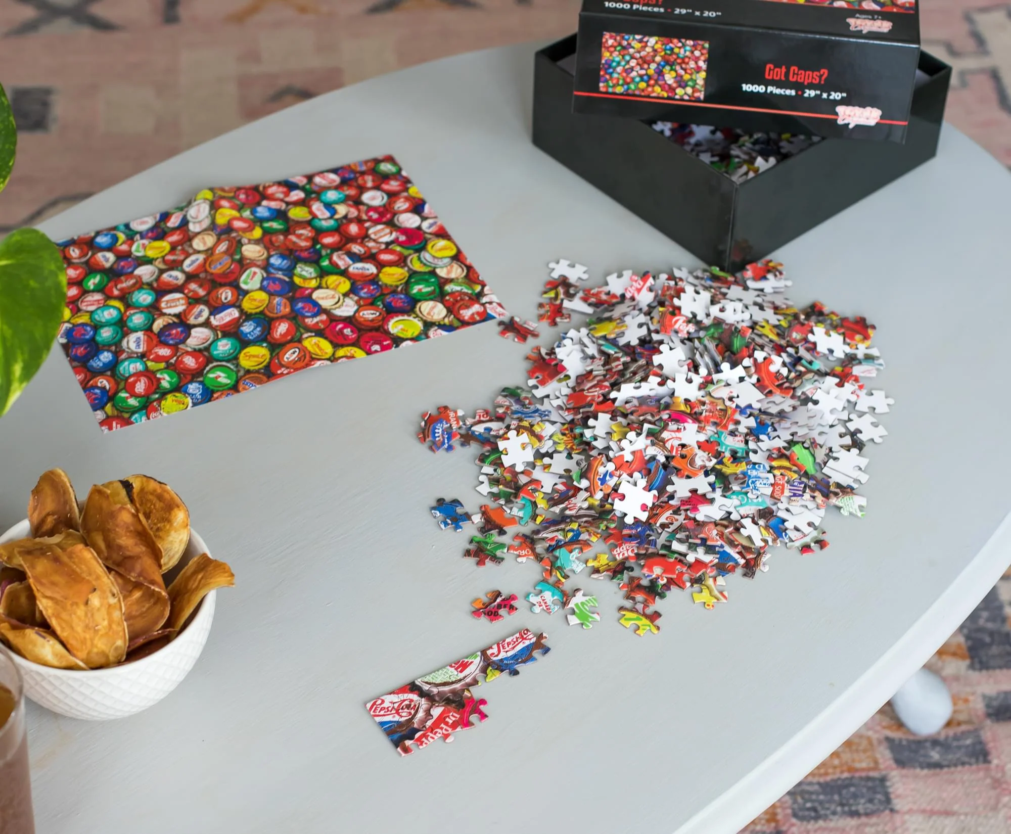 Got Caps? Soda Bottle Cap Puzzle For Adults And Kids | 1000 Piece Jigsaw Puzzle - Image 3
