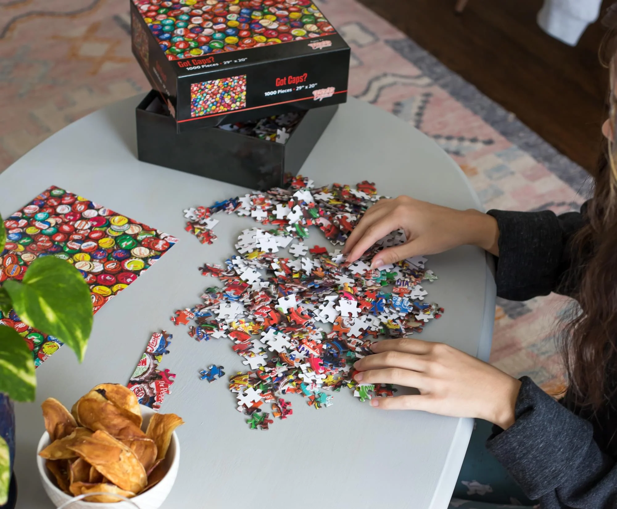 Got Caps? Soda Bottle Cap Puzzle For Adults And Kids | 1000 Piece Jigsaw Puzzle - Image 5