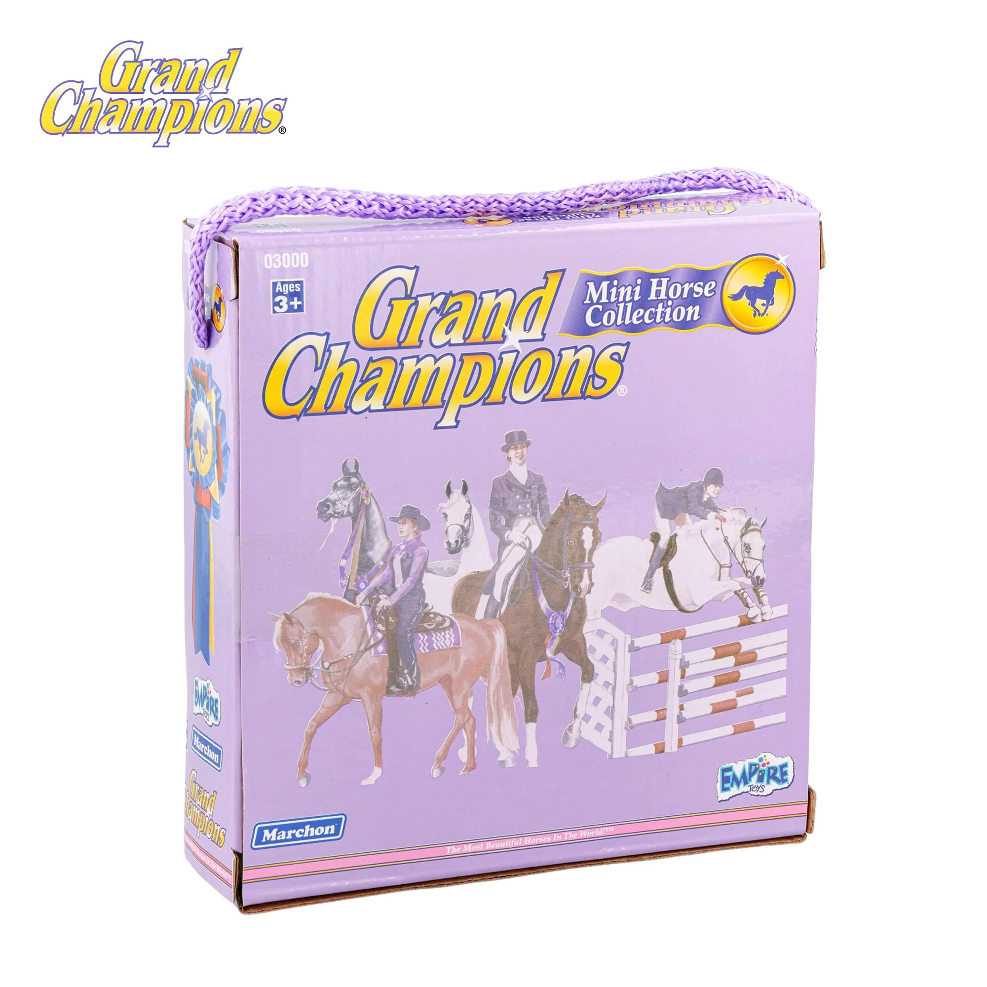 Grand Champions Mini Horse Collection Foal Figure | Palomino Saddlebred - Image 8