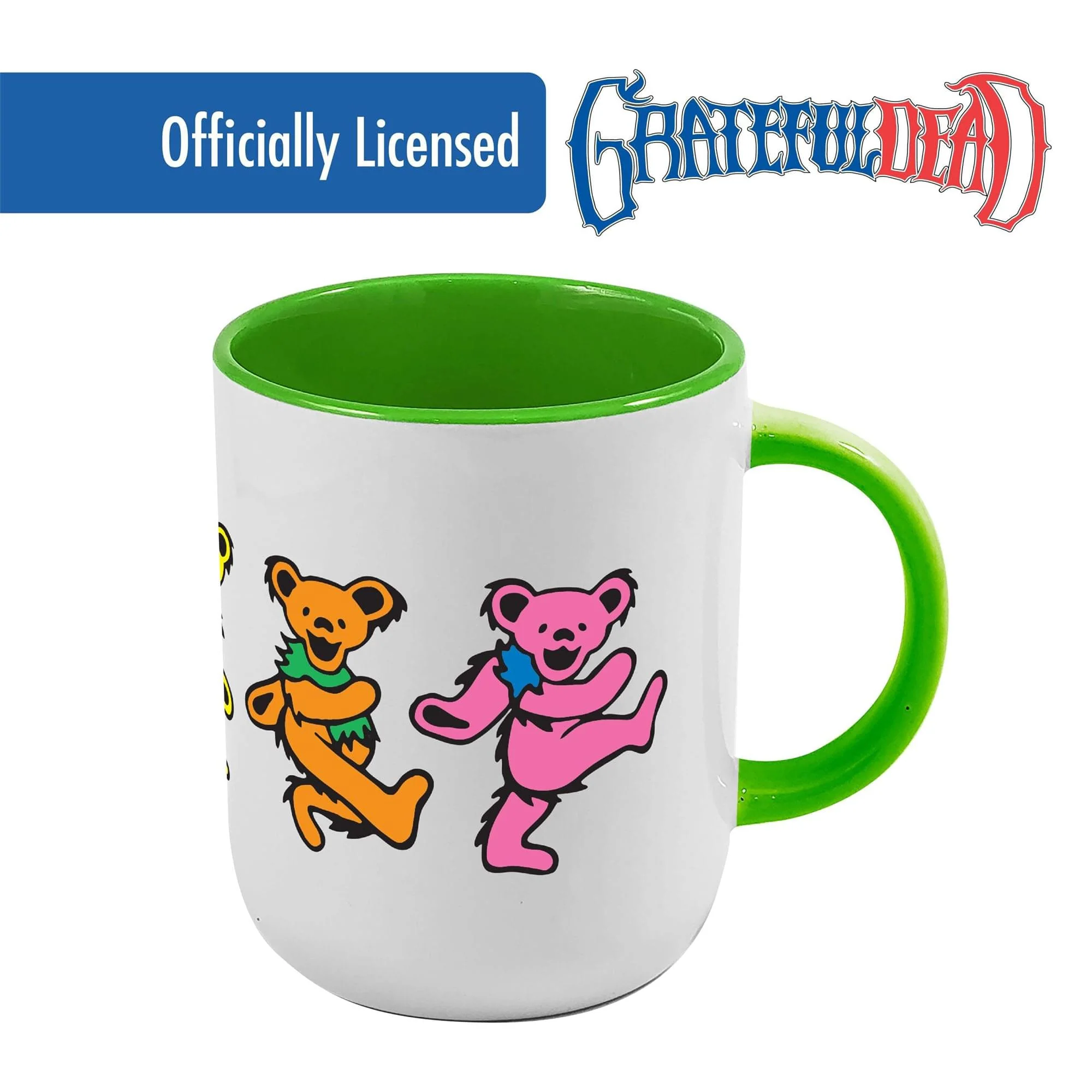 Grateful Dead Dancing Bears 20oz Ceramic Coffee Mug - Image 5