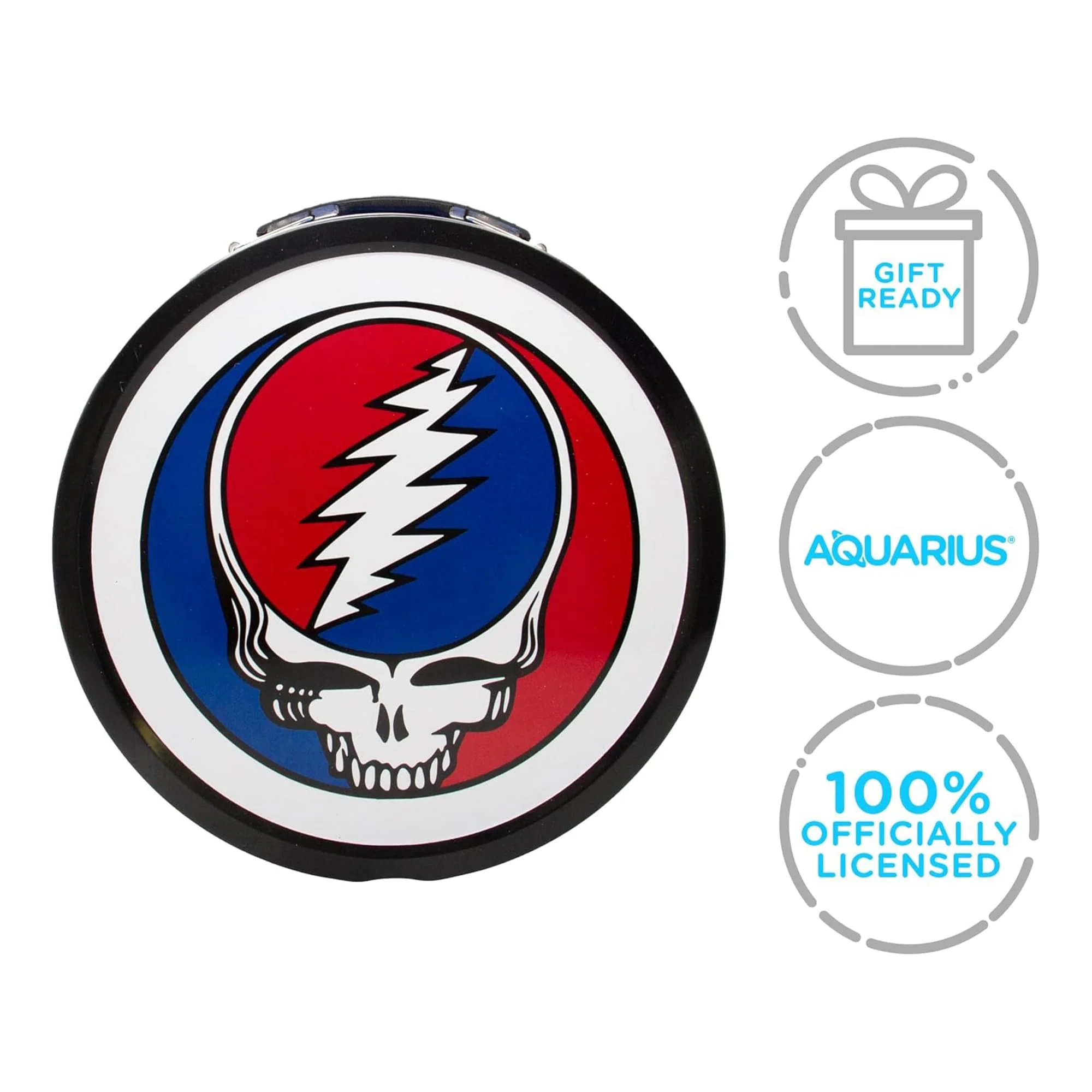 Grateful Dead Drum Shaped Tin Fun Box - Image 5