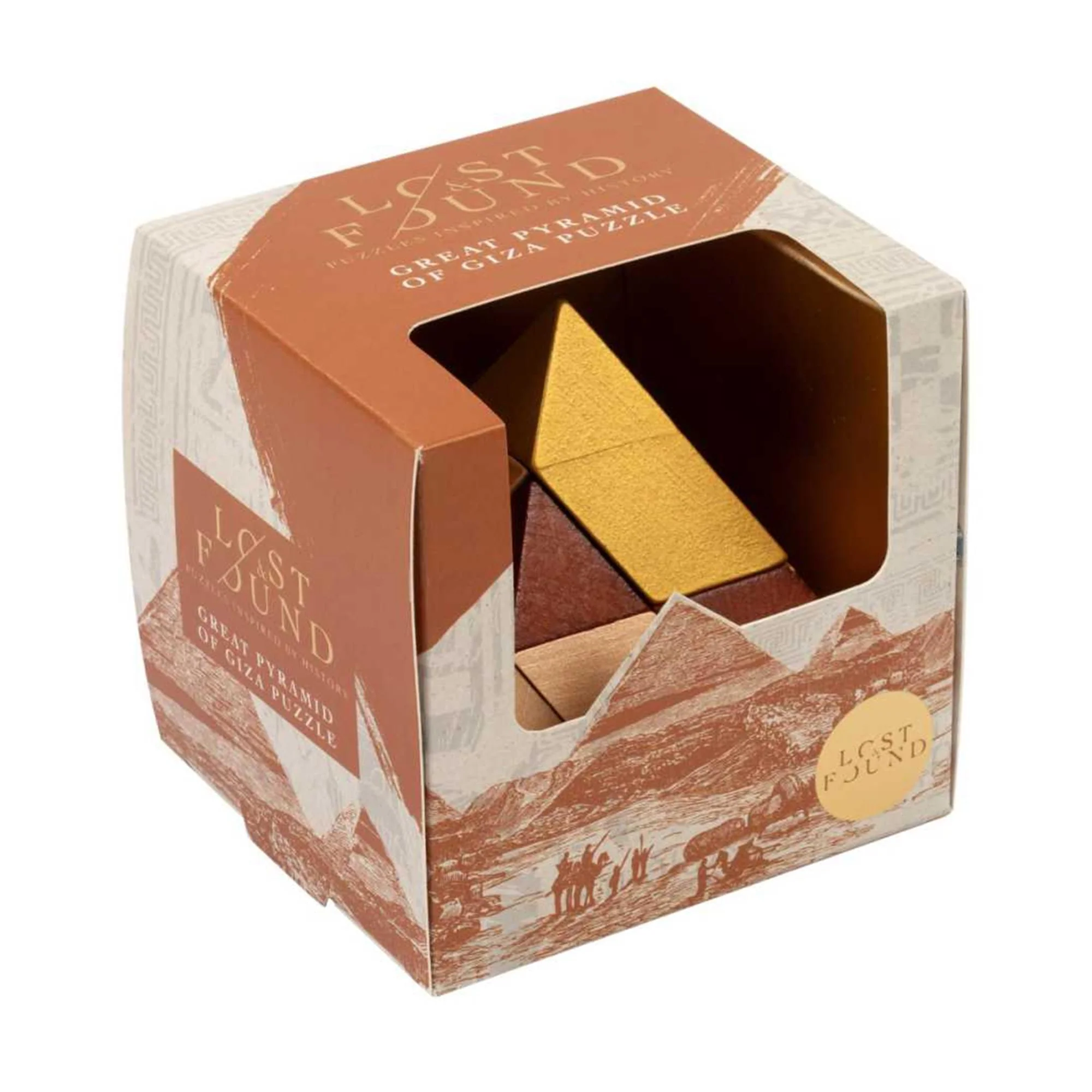 Great Pyramid of Giza Wooden 3D Puzzle - Image 2