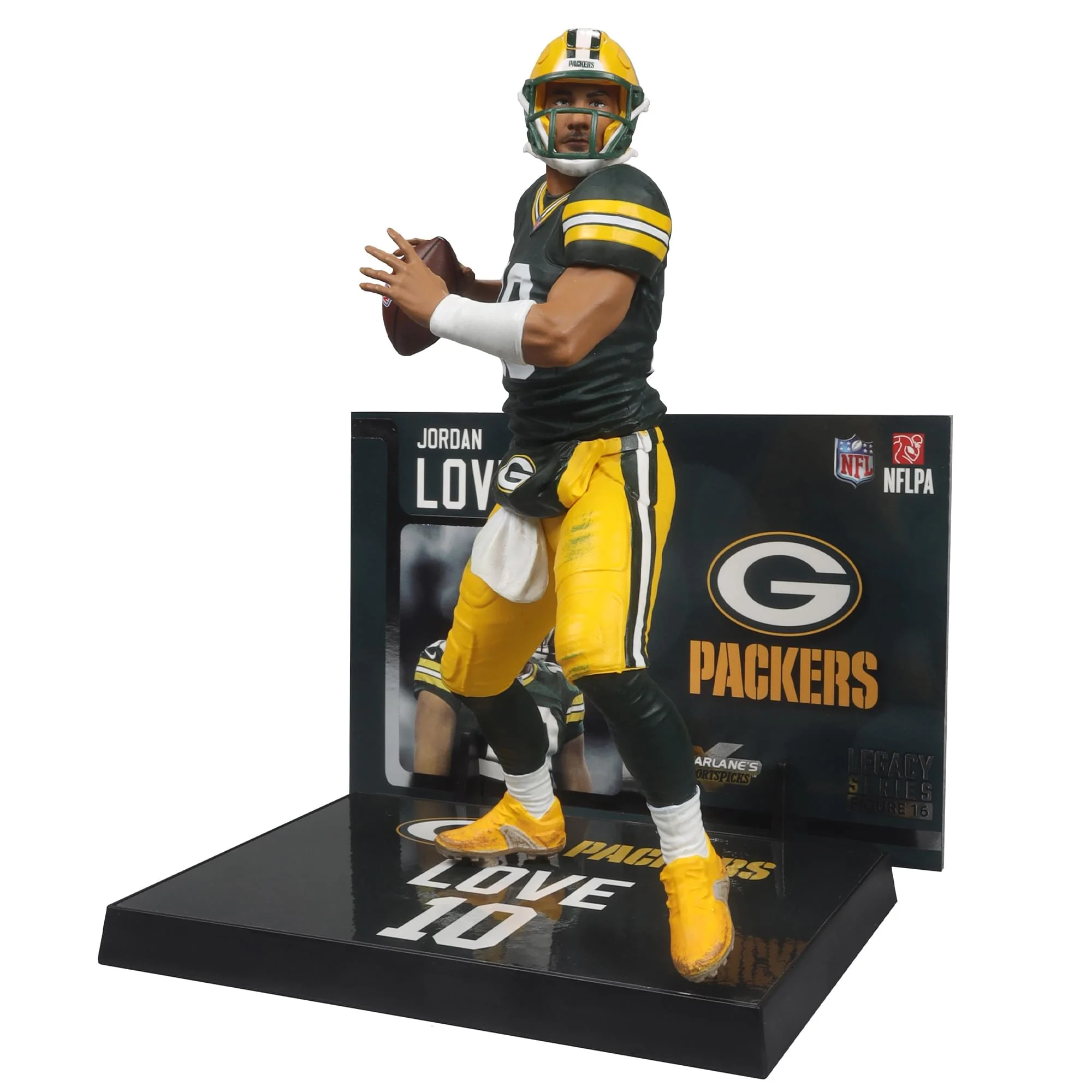 Green Bay Packers NFL Jordan Love McFarlane Action Figure - Image 2