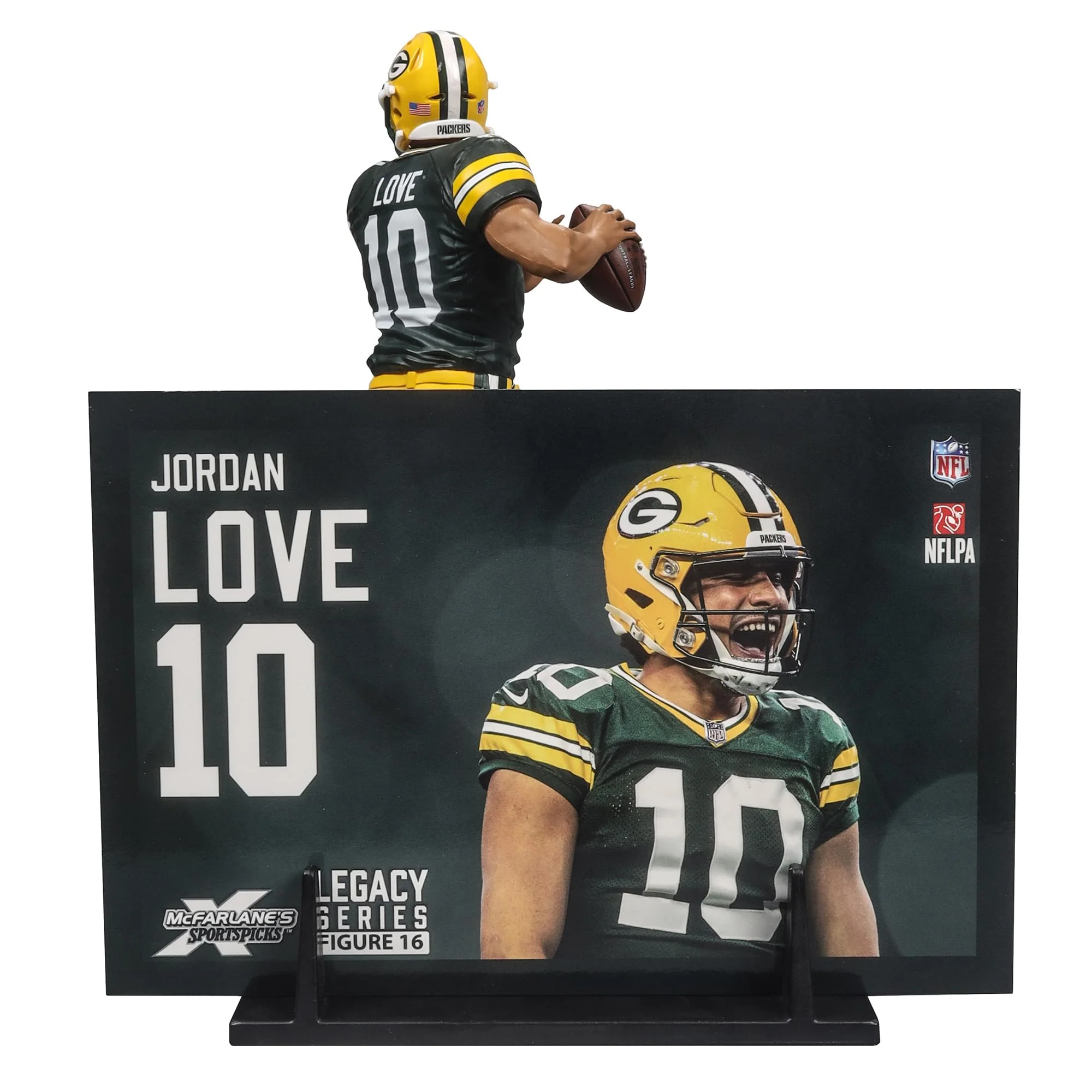 Green Bay Packers NFL Jordan Love McFarlane Action Figure - Image 4
