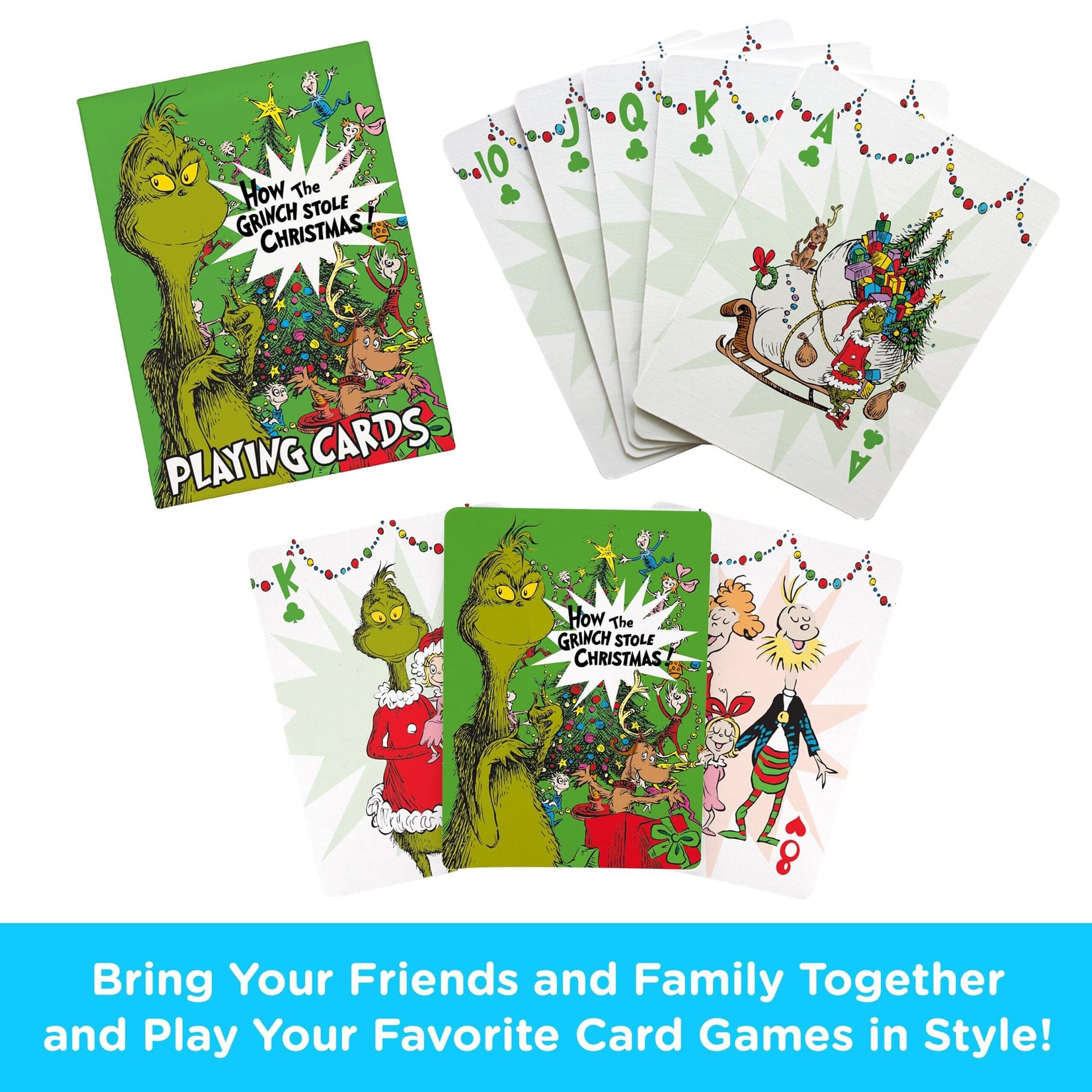 Grinch Christmas Playing Cards - Image 2