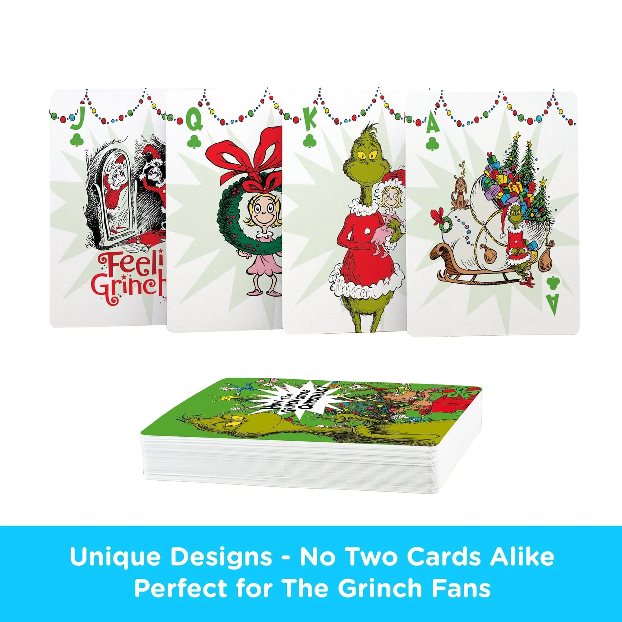 Grinch Christmas Playing Cards - Image 3