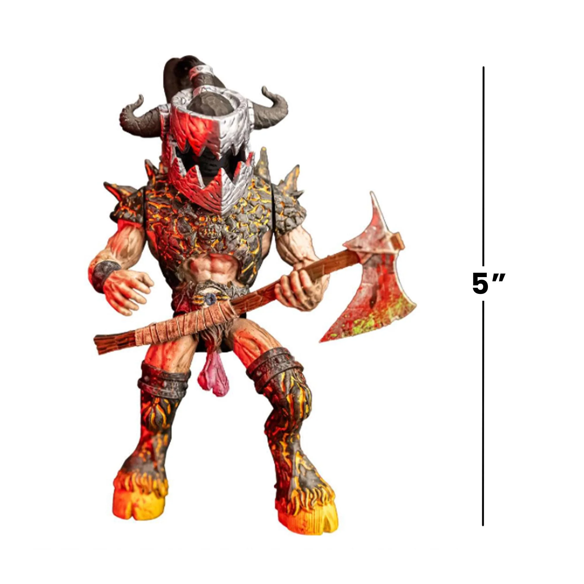 GWAR 5 Inch Action Figure | Balsac the Jaws of Death - Image 4