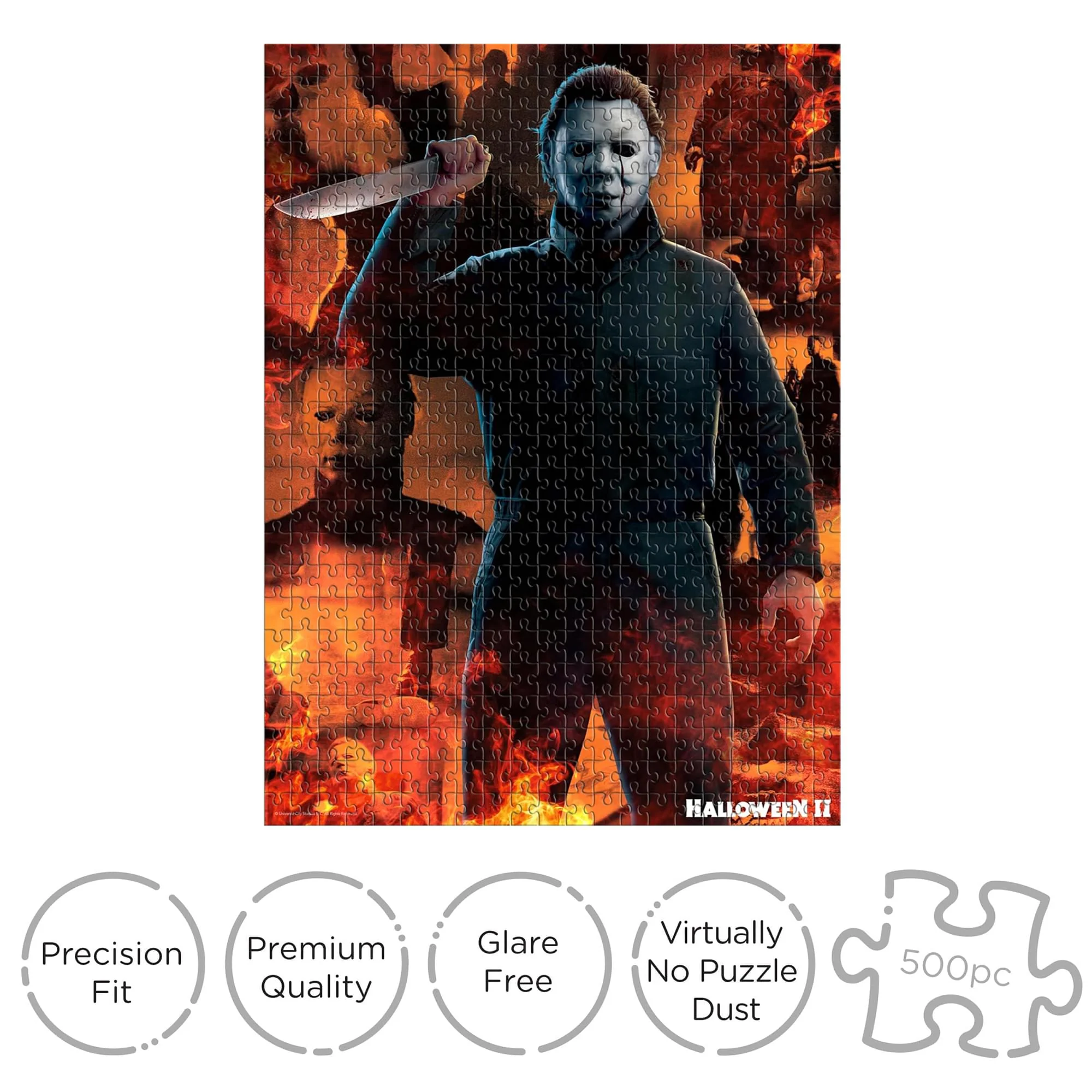Halloween II Coffin Box 500 Piece Jigsaw Puzzle - Image 4