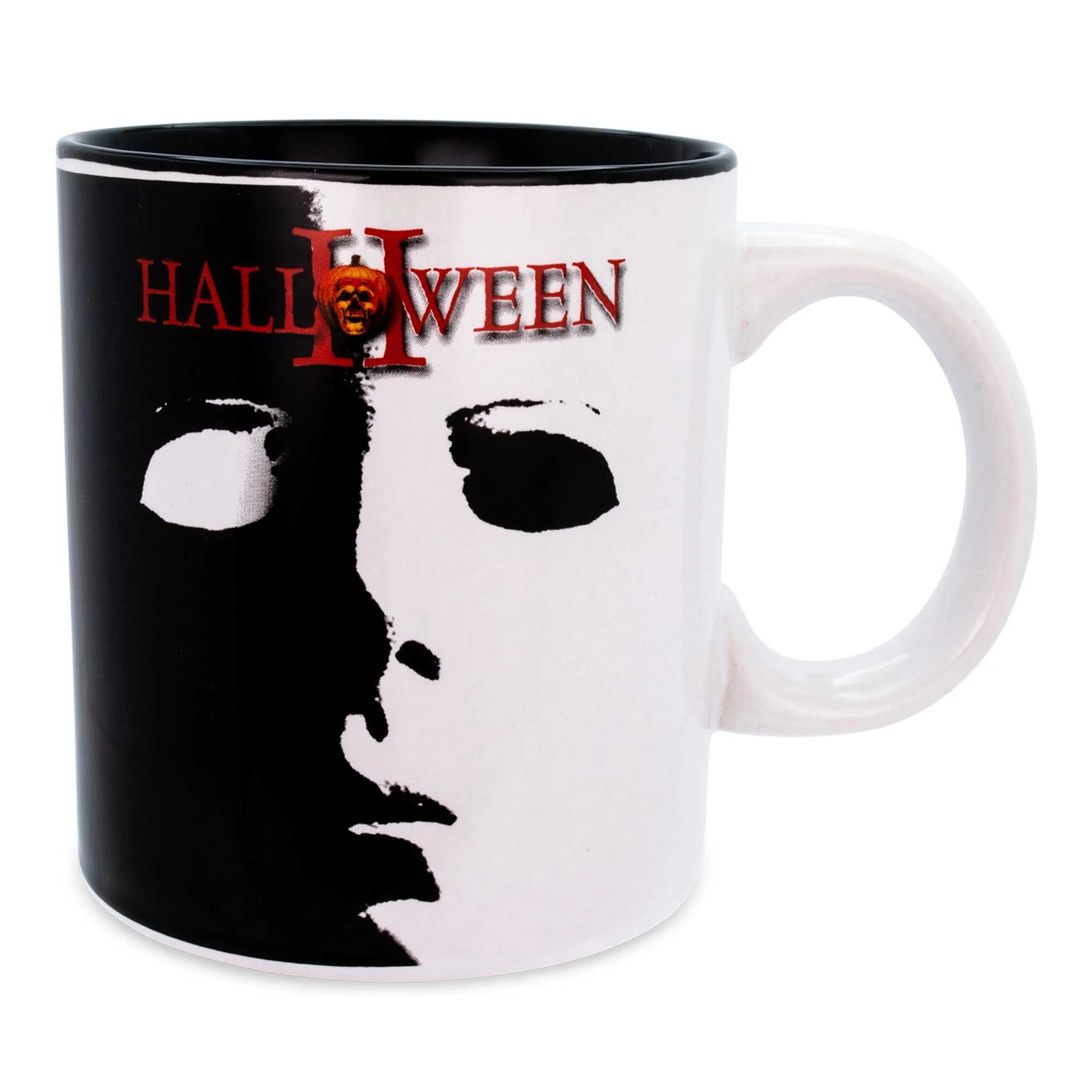 Halloween II Michael Myers Face Ceramic Mug | Holds 20 Ounces - Image 2
