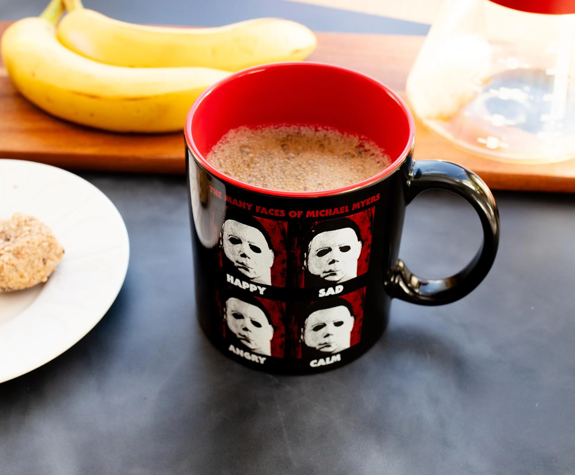 Halloween Many Faces of Michael Myers Ceramic Mug | Holds 20 Ounces - Image 6