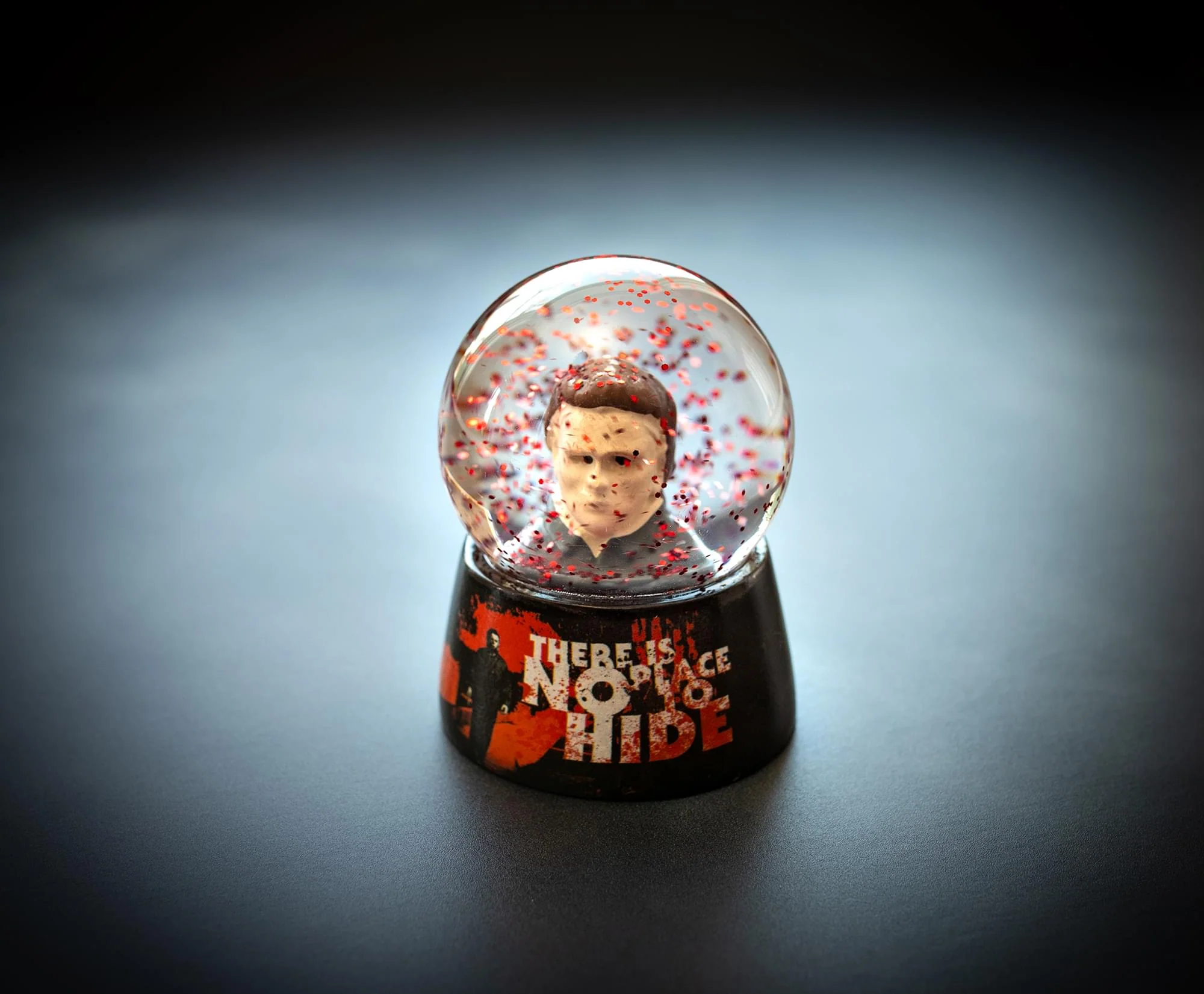 Halloween Michael Myers "No Place To Hide" Mini Snow Globe | 3 Inches Tall - Image 6