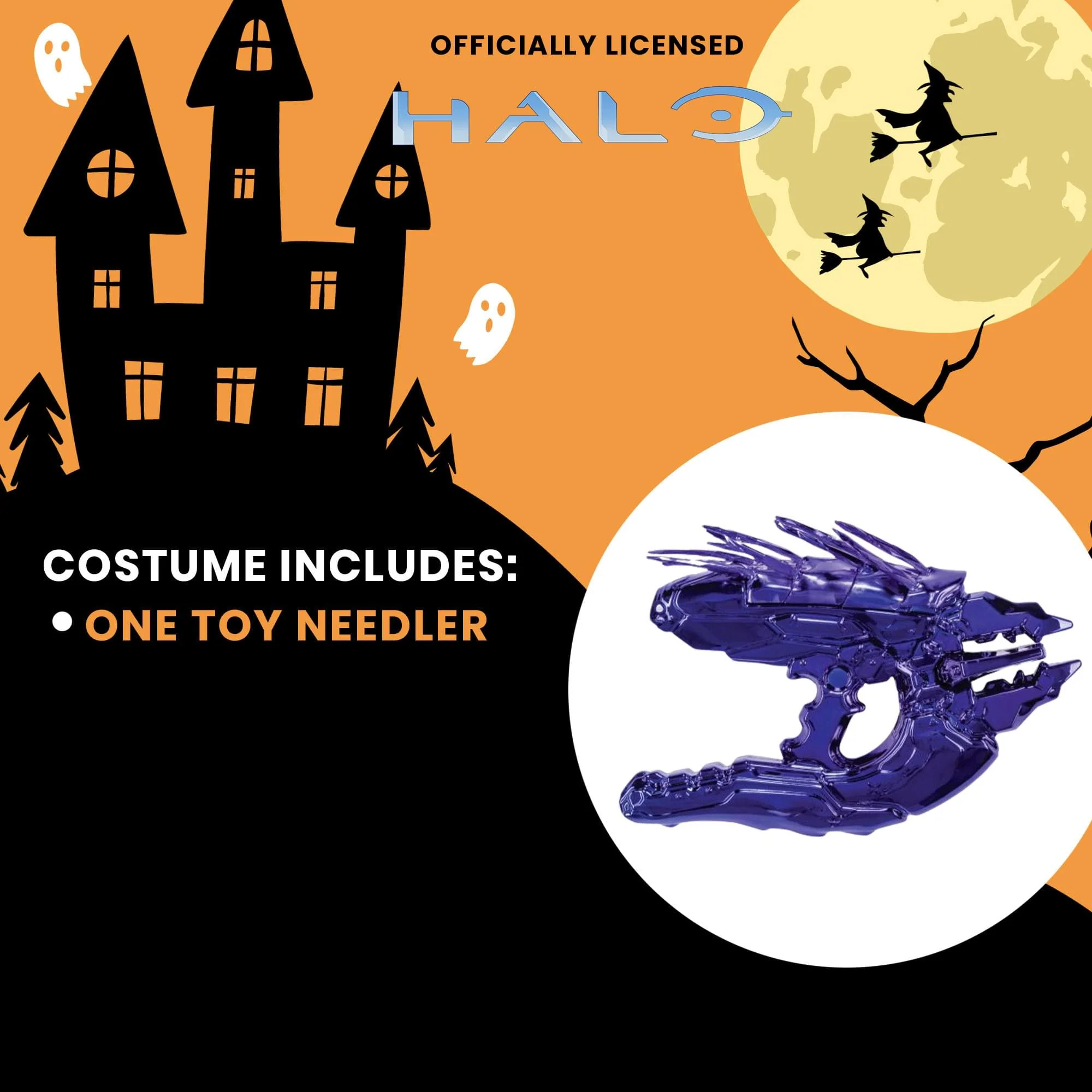 HALO Chrome Needler Costume Accessory - Image 4
