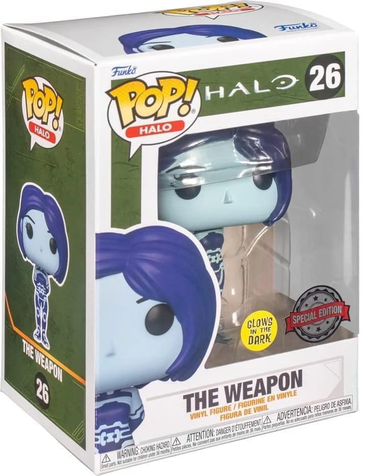 HALO Infinite Funko POP | The Weapon Glow in The Dark Exclusive - Image 2
