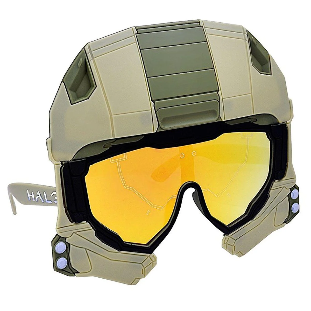 Halo Master Chief Sunstache Costume Glasses