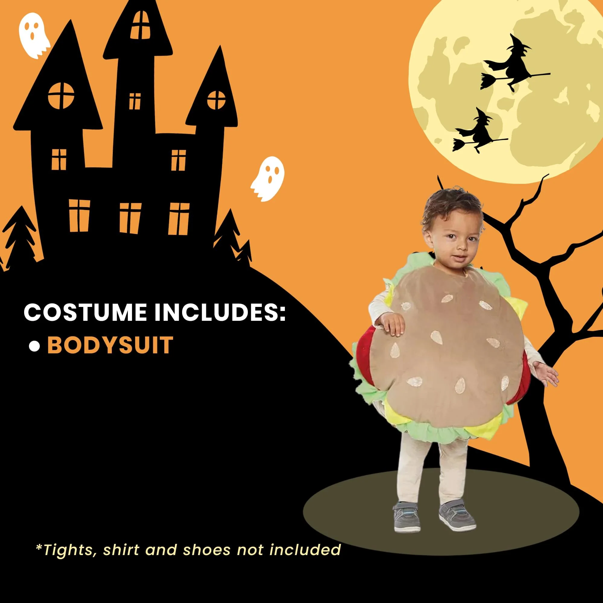 Hamburger Toddler Costume - Image 5