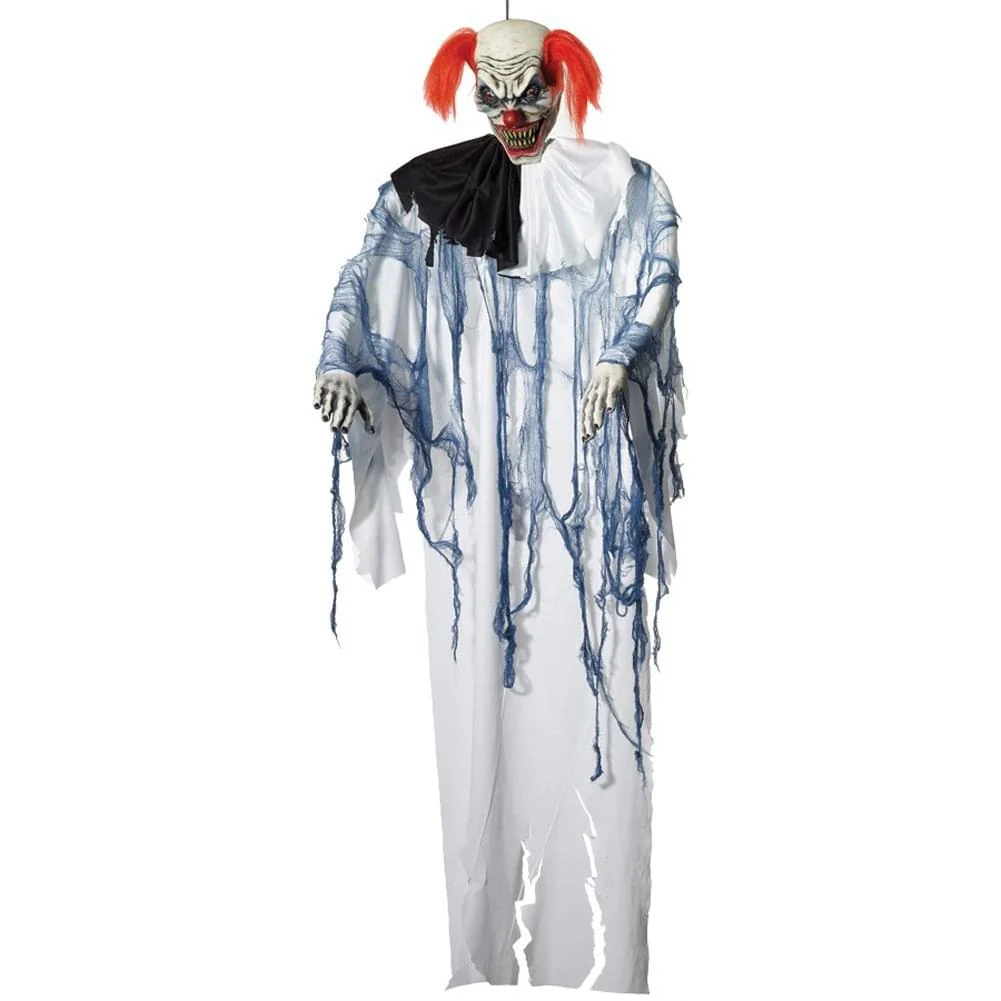 Hanging Clown Prop 6 Ft Halloween Decoration