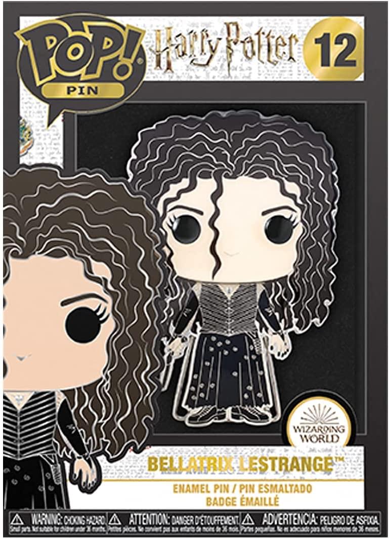 Harry Potter 3 Inch Funko POP Pin | Bellatrix Lestrange - Image 2