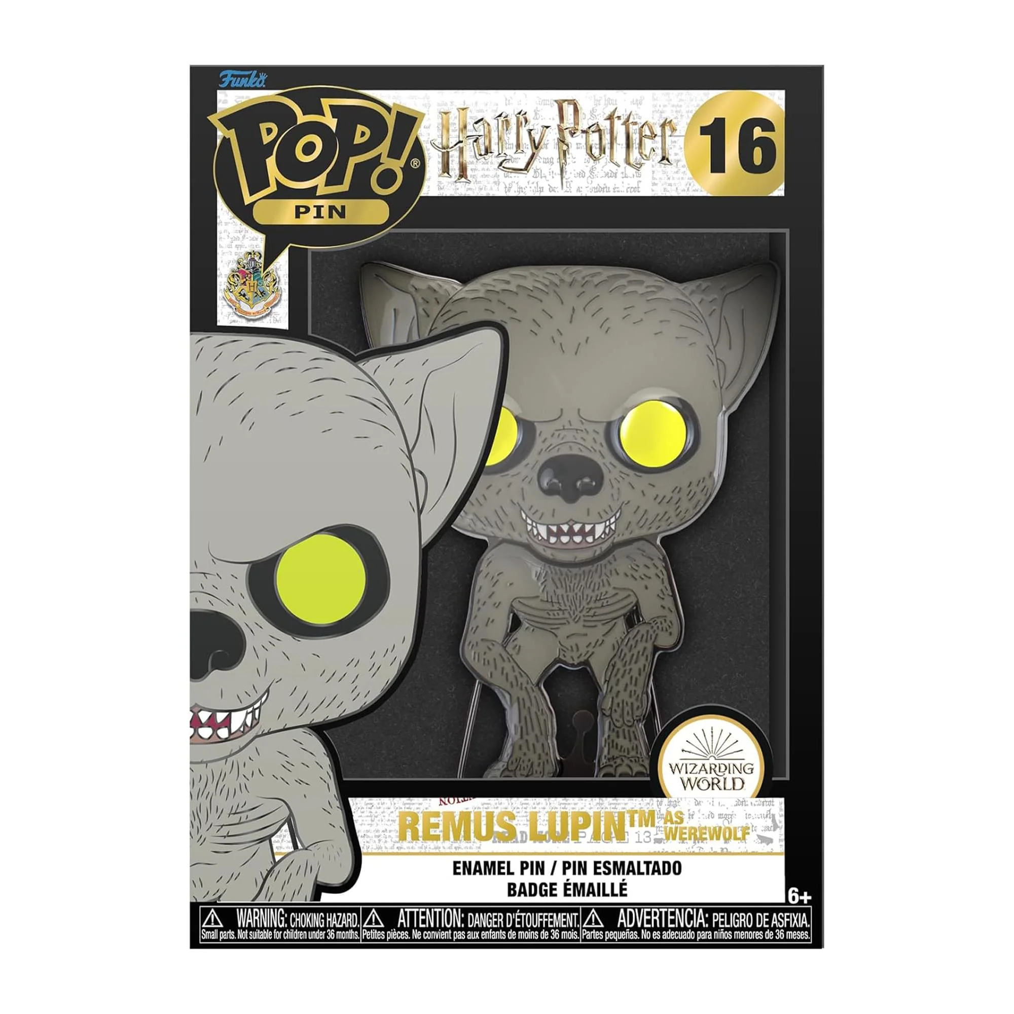 Harry Potter 3-Inch Funko POP Pin | Remus Lupin - Image 2