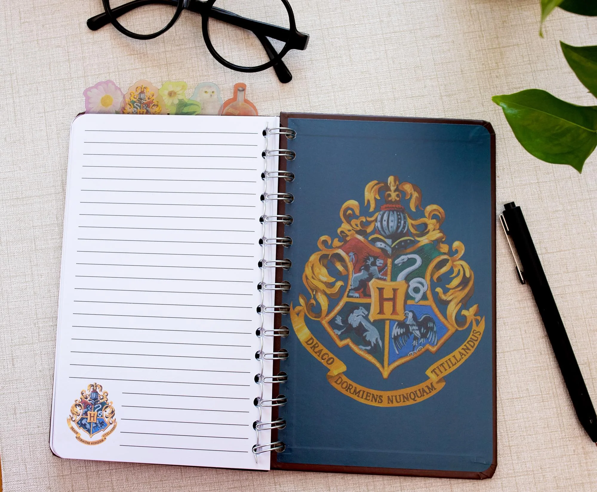 Harry Potter Anime Hogwarts 75-Page Spiral Notebook | 8 x 5 Inches - Image 7
