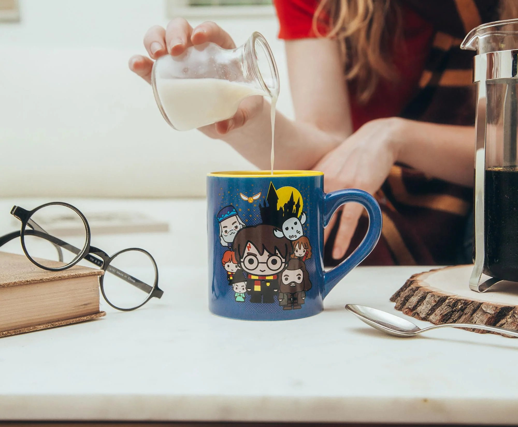 Harry Potter Chibi Characters Ceramic Mug | Holds 14 Ounces - Image 5
