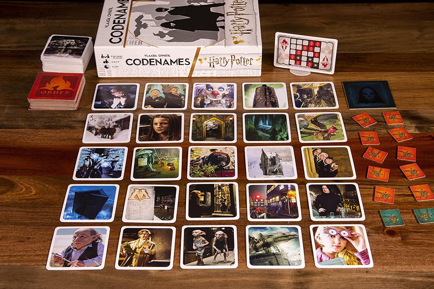 Harry Potter Codenames Top Secret Co-Op Game | For 2+ Players - Image 4