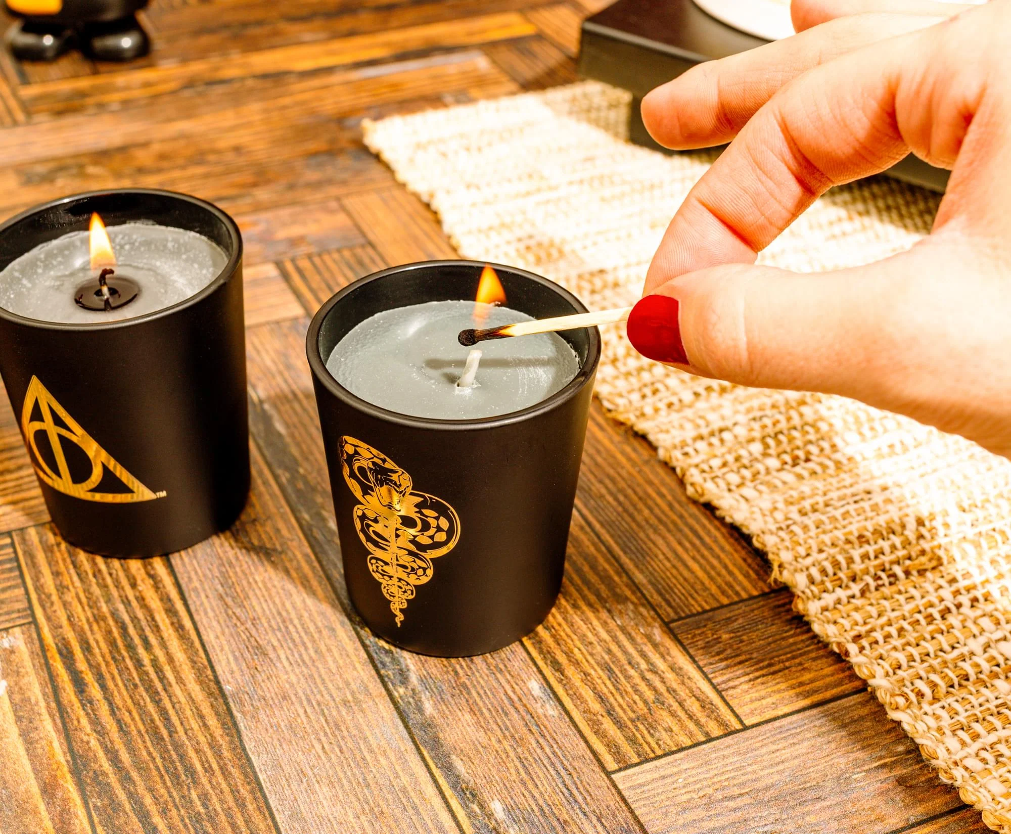 Harry Potter Dark Arts Scented Soy Wax Candle Collection | Set of 4 - Image 5
