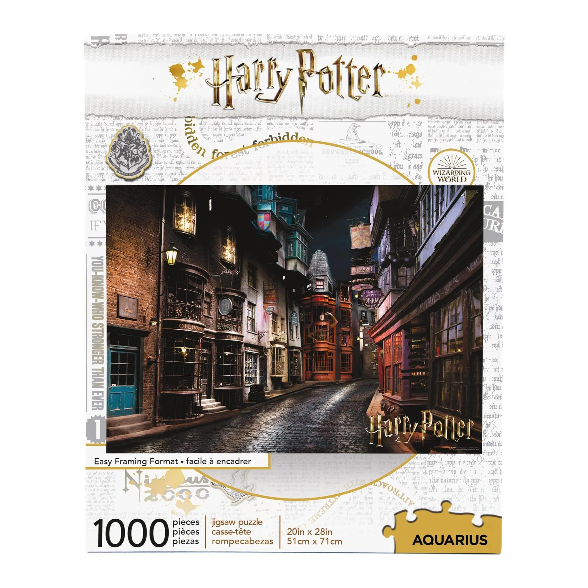 Harry Potter Diagon Alley 1000 Piece Jigsaw Puzzle - Image 2