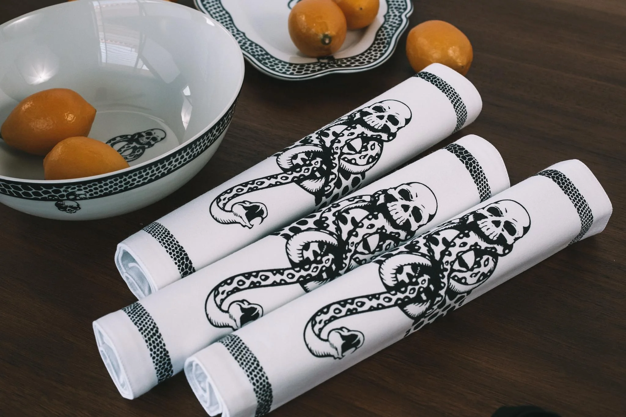 Harry Potter Dinner Table Placemats | 4-Piece Death Eater Dinner Table Mats - Image 6