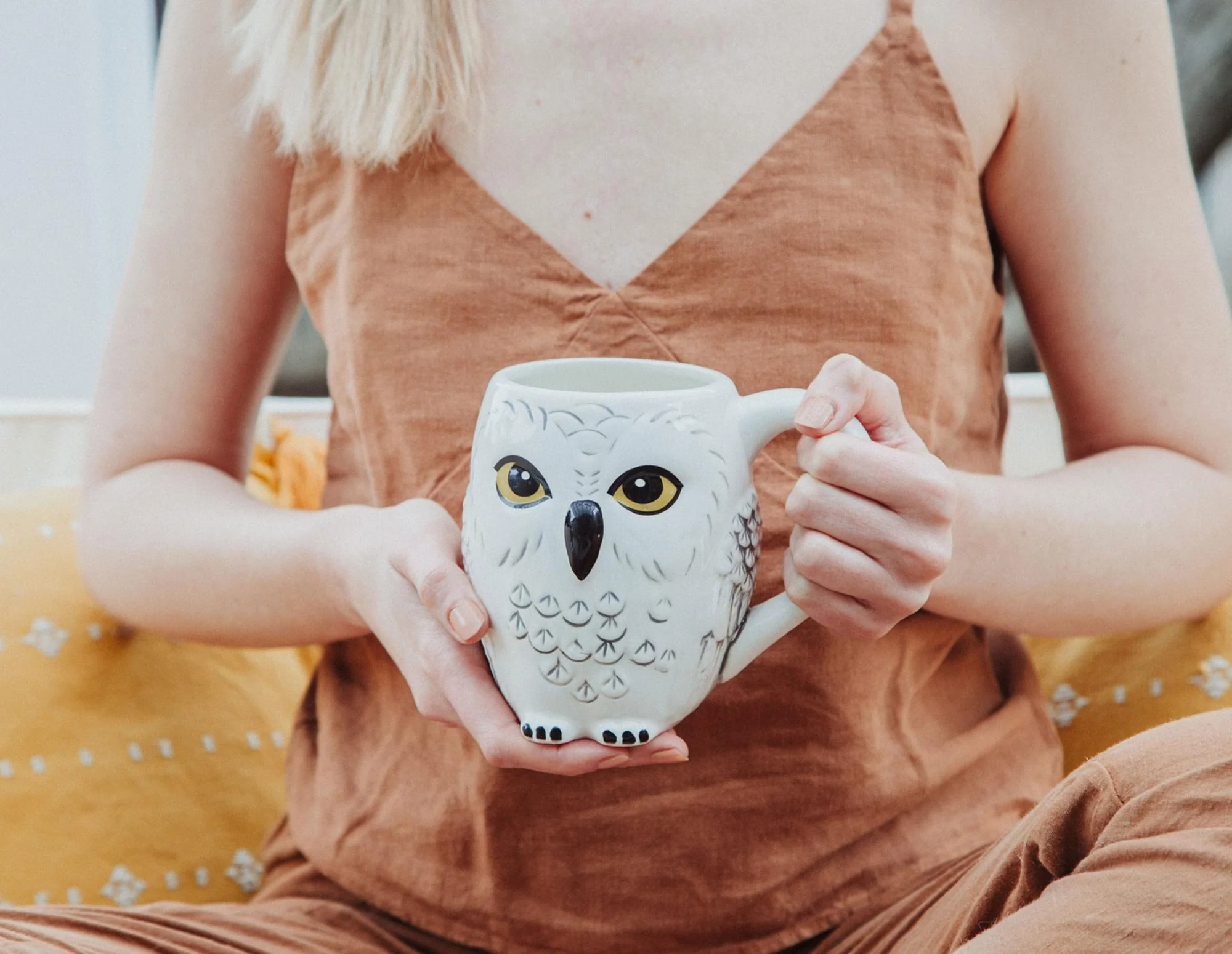 Harry Potter Hedwig Owl 3D Sculpted Ceramic Mug | Holds 20 Ounces - Image 7