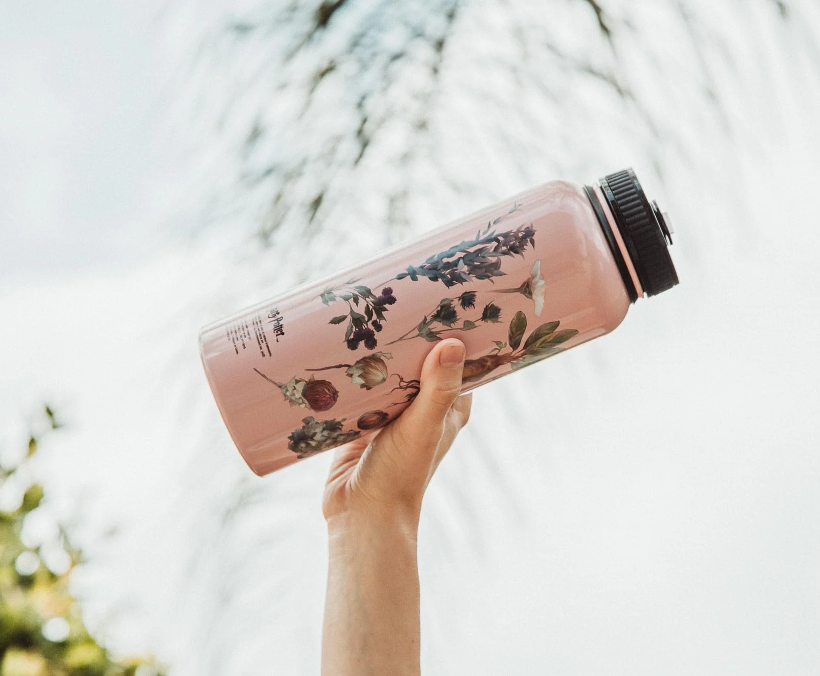 Harry Potter Herbology Floral Stainless Steel Water Bottle | Holds 42 Ounces - Image 5