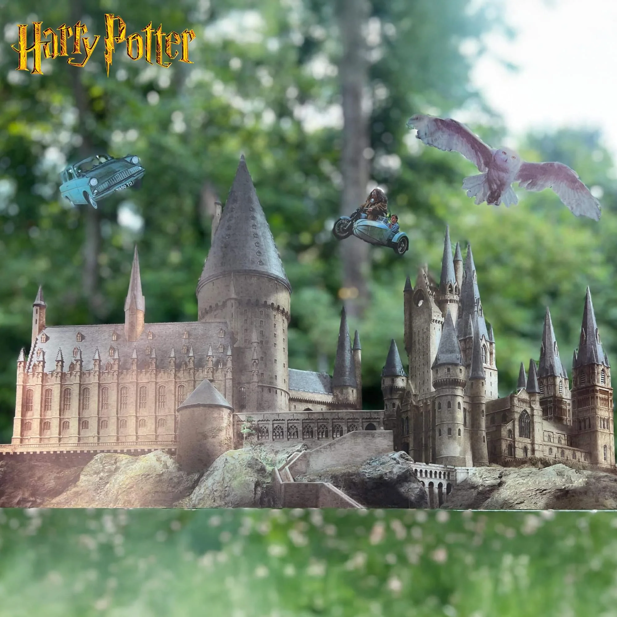 Harry Potter Hogwarts Castle Wall Cling Set Of 20 - Image 5