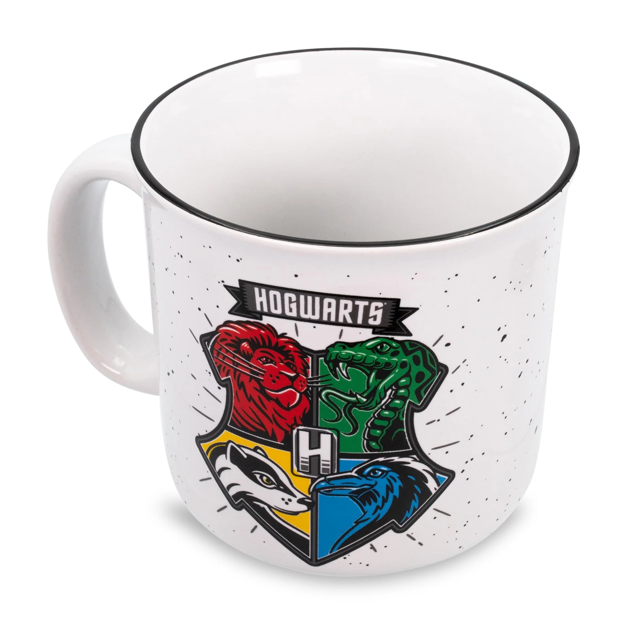 Harry Potter Hogwarts Crest Ceramic Camper Mug | Holds 20 Ounces - Image 2
