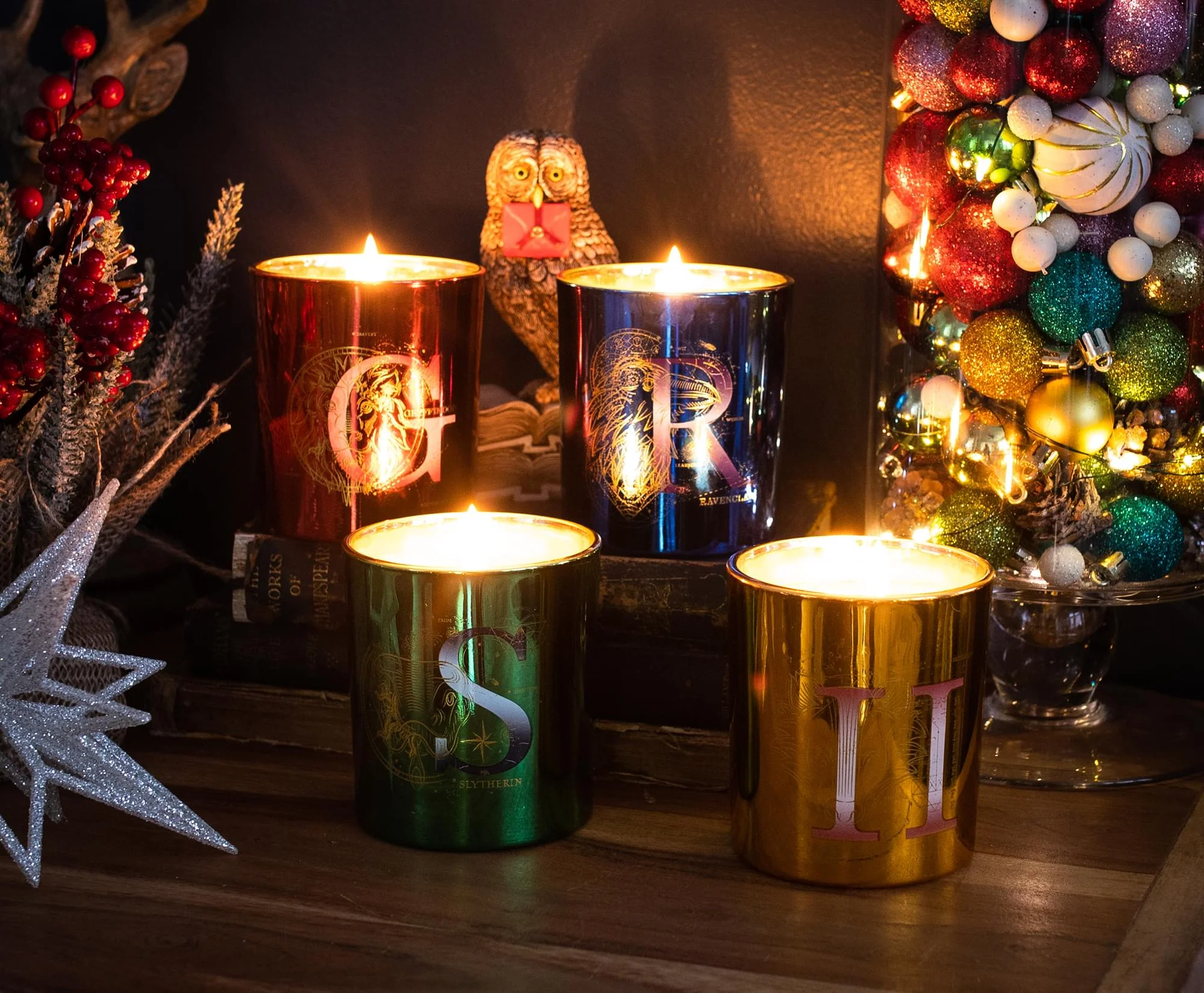 Harry Potter Hogwarts House 4-Piece Soy Candle Set - Image 5