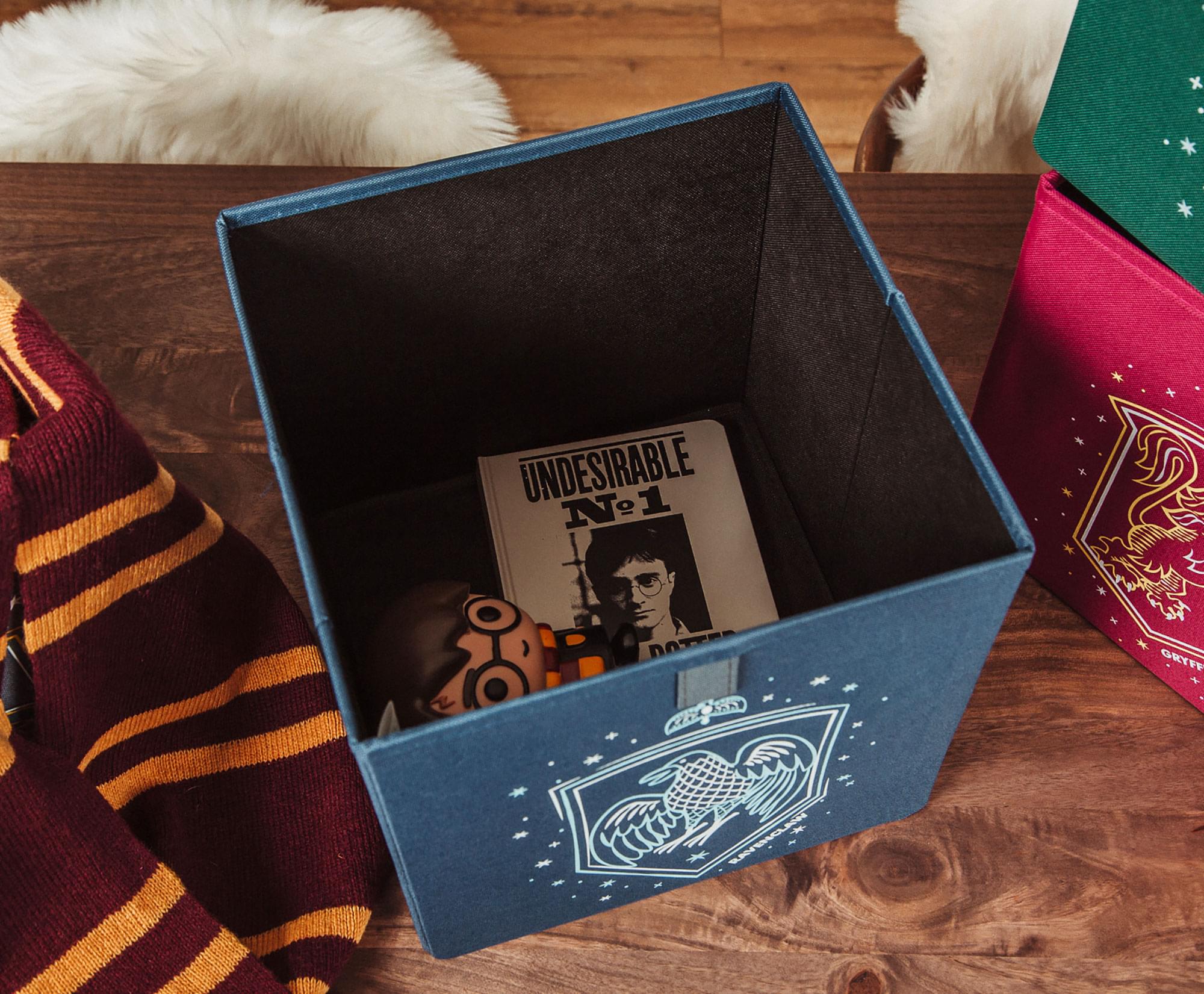 Harry Potter Hogwarts Houses 11-Inch Storage Bin Cube Organizers | Set of 4 - Image 7