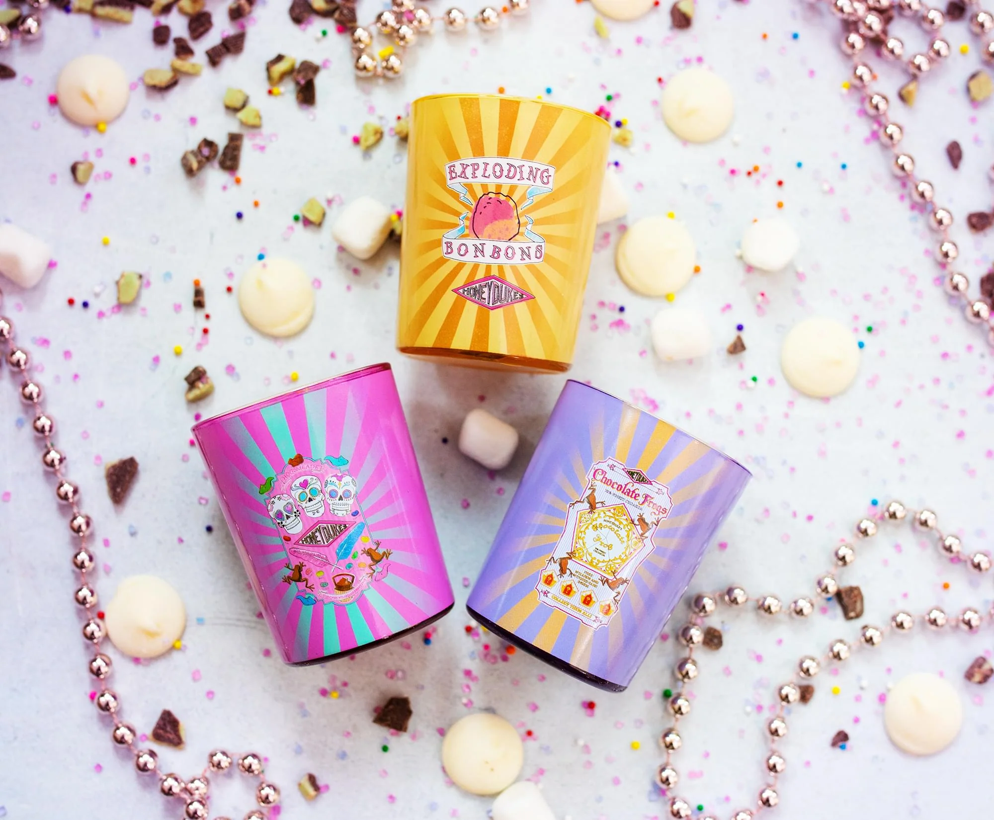 Harry Potter Honeydukes Scented Soy Wax Candle Collection | Set of 3 - Image 2
