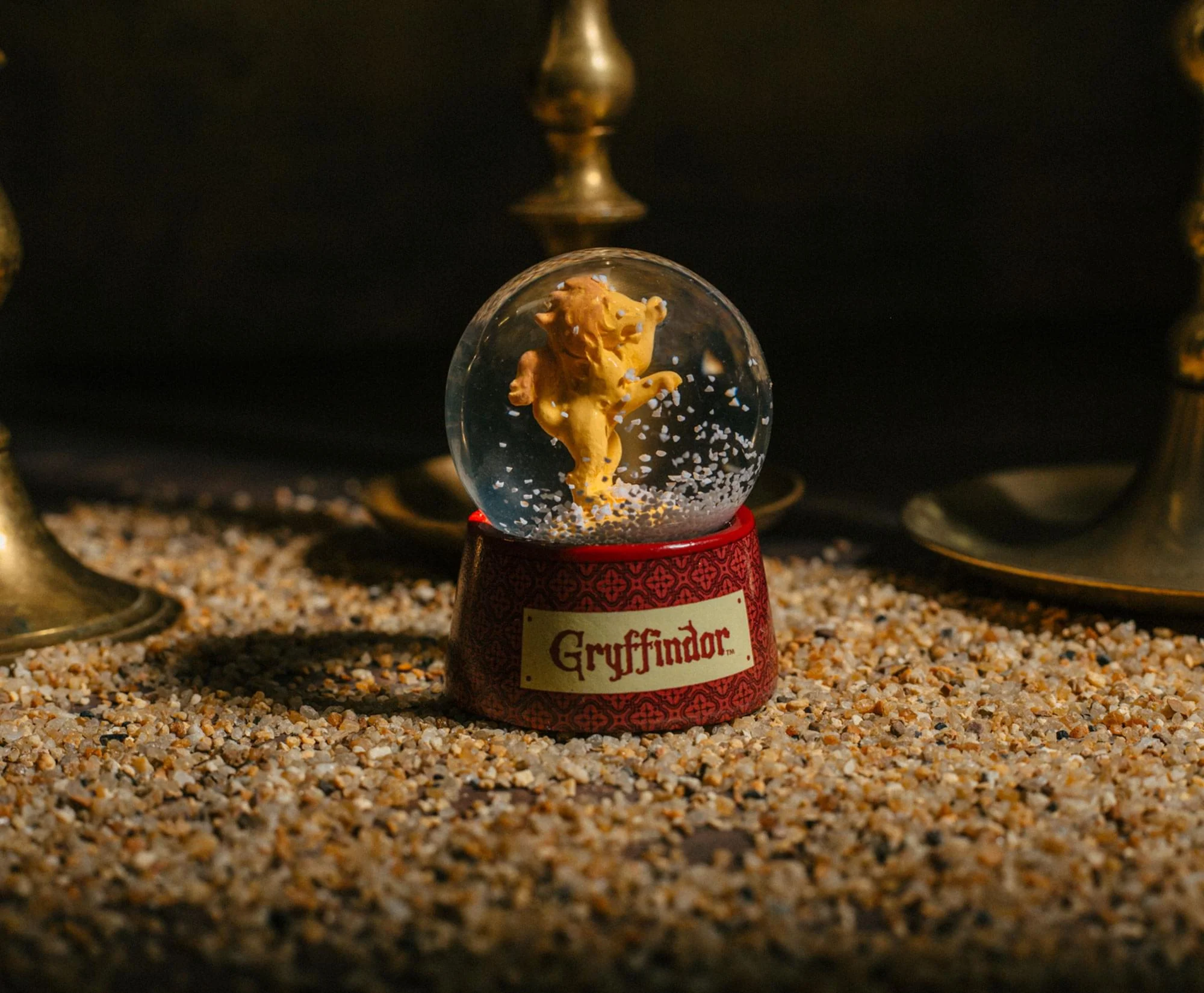 Harry Potter House Gryffindor Collectible Snow Globe | 3 Inches Tall - Image 3