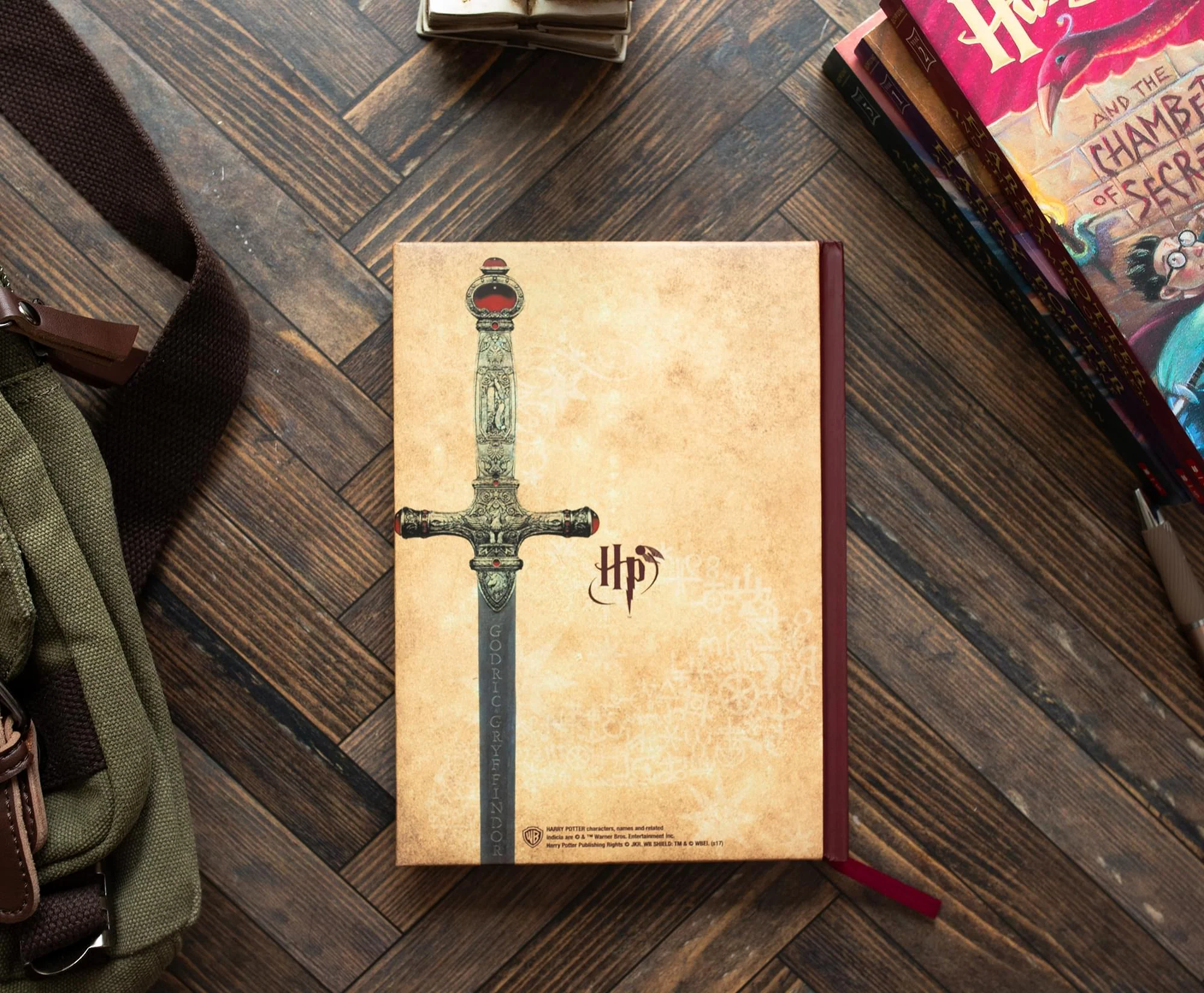Harry Potter House Gryffindor Light-Up Hardcover Notebook - Image 11