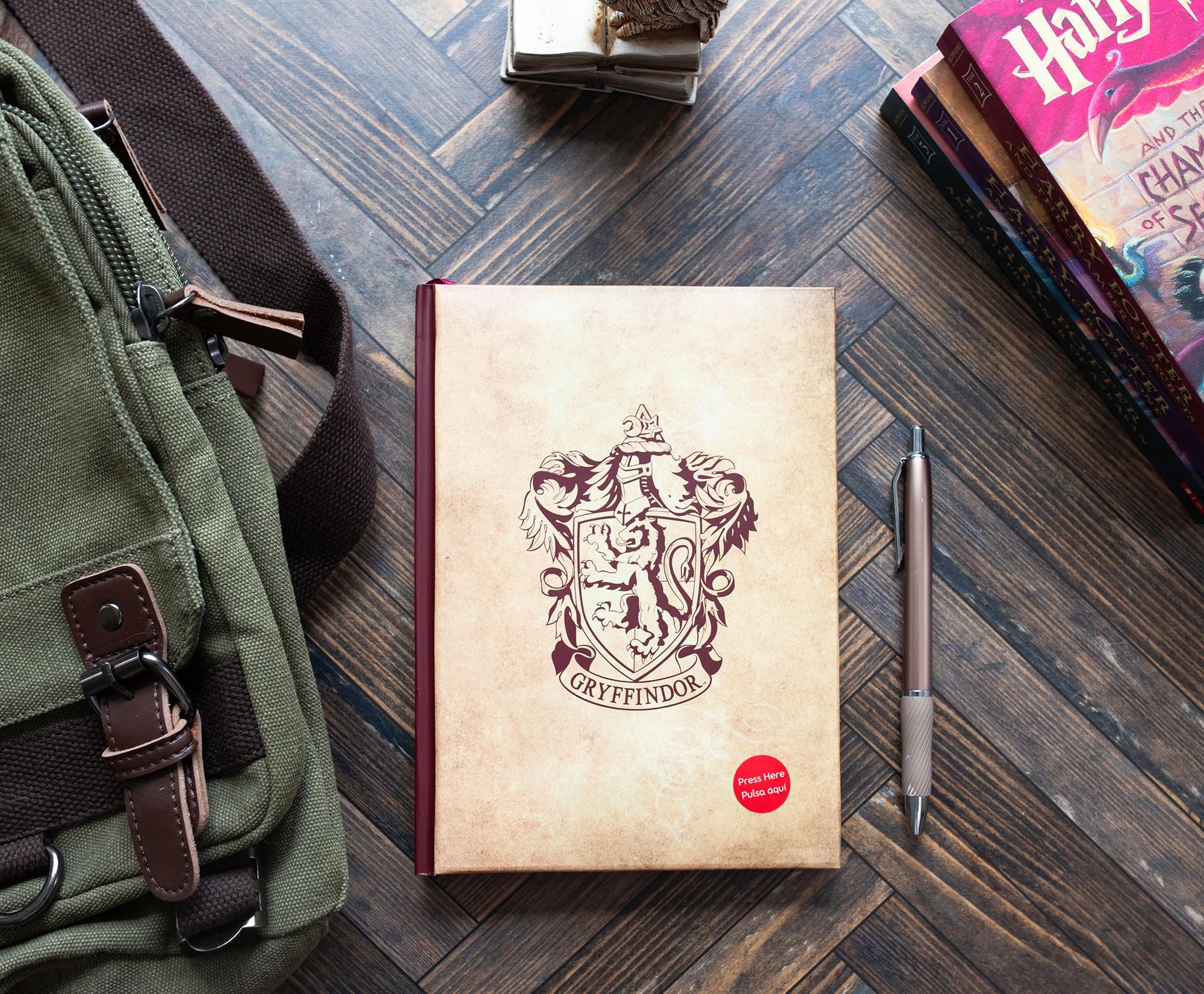 Harry Potter House Gryffindor Light-Up Hardcover Notebook - Image 6