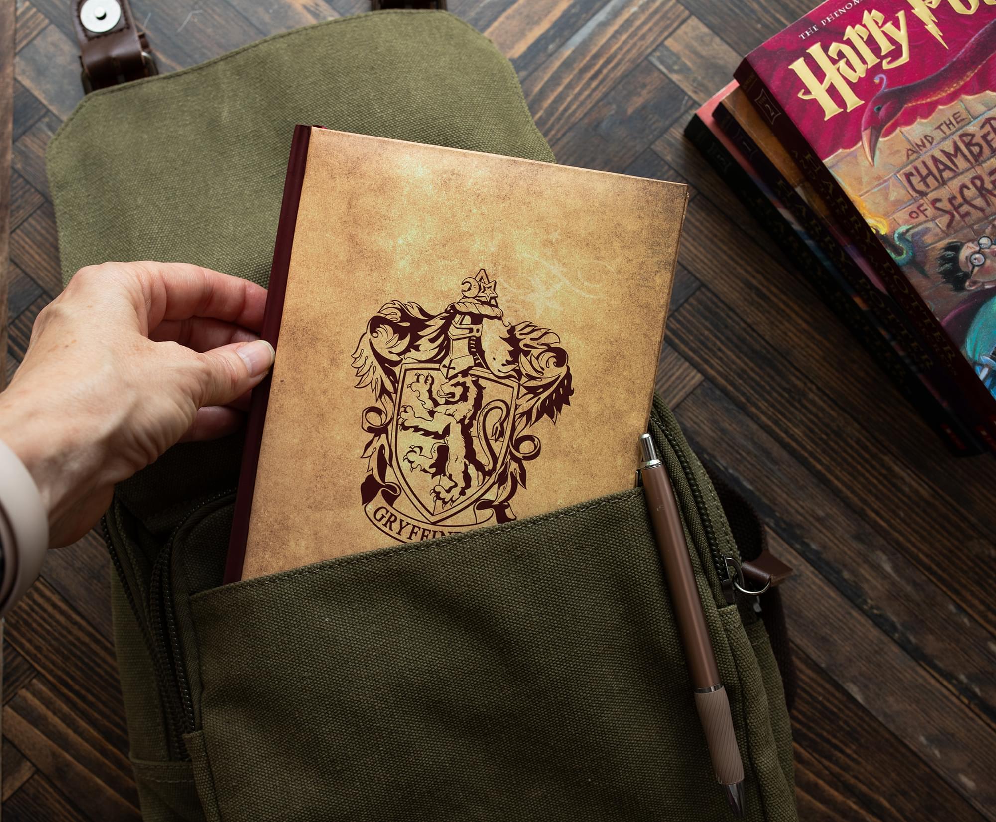 Harry Potter House Gryffindor Light-Up Hardcover Notebook - Image 8