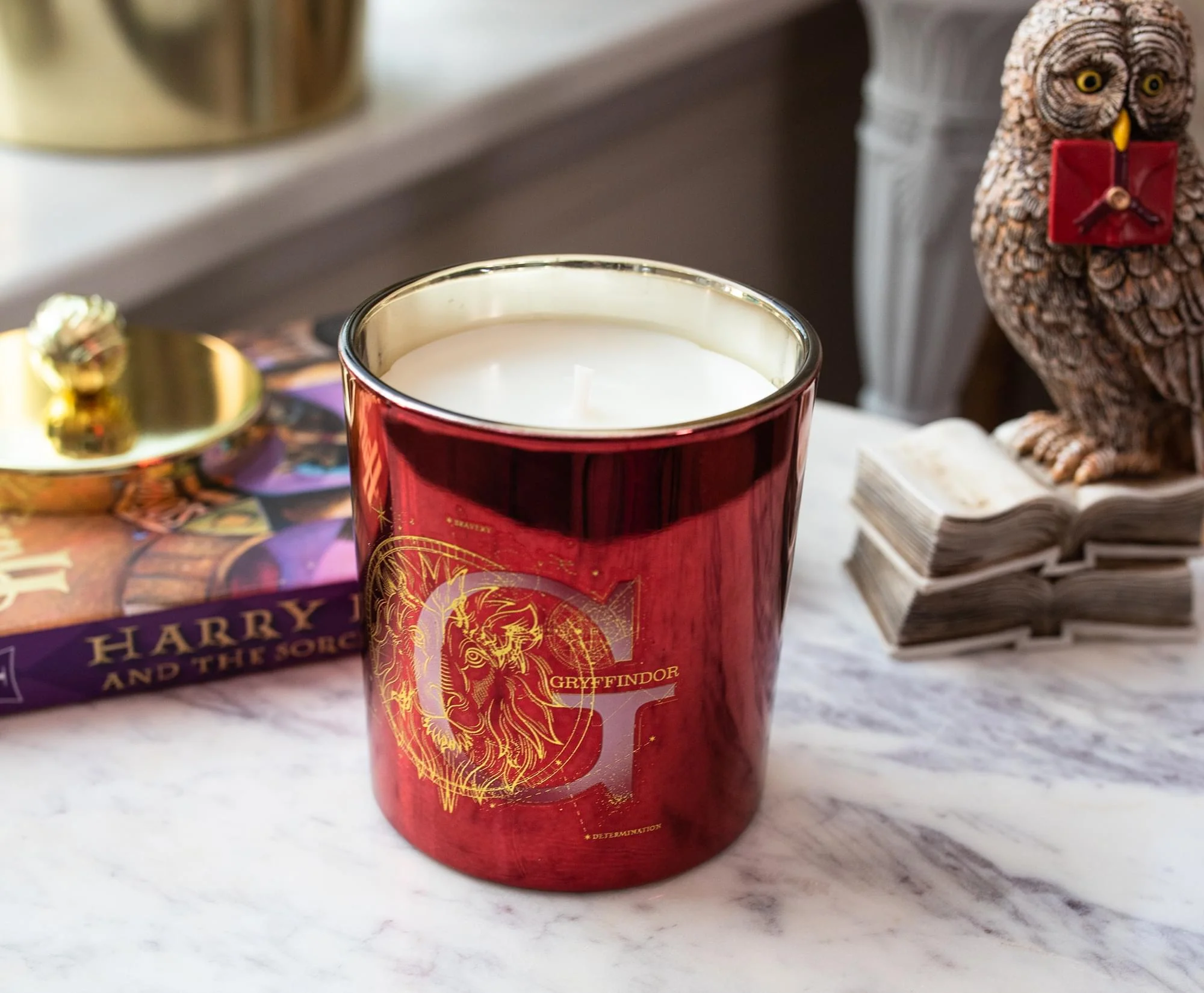 Harry Potter House Gryffindor Premium Scented Soy Wax Candle - Image 3