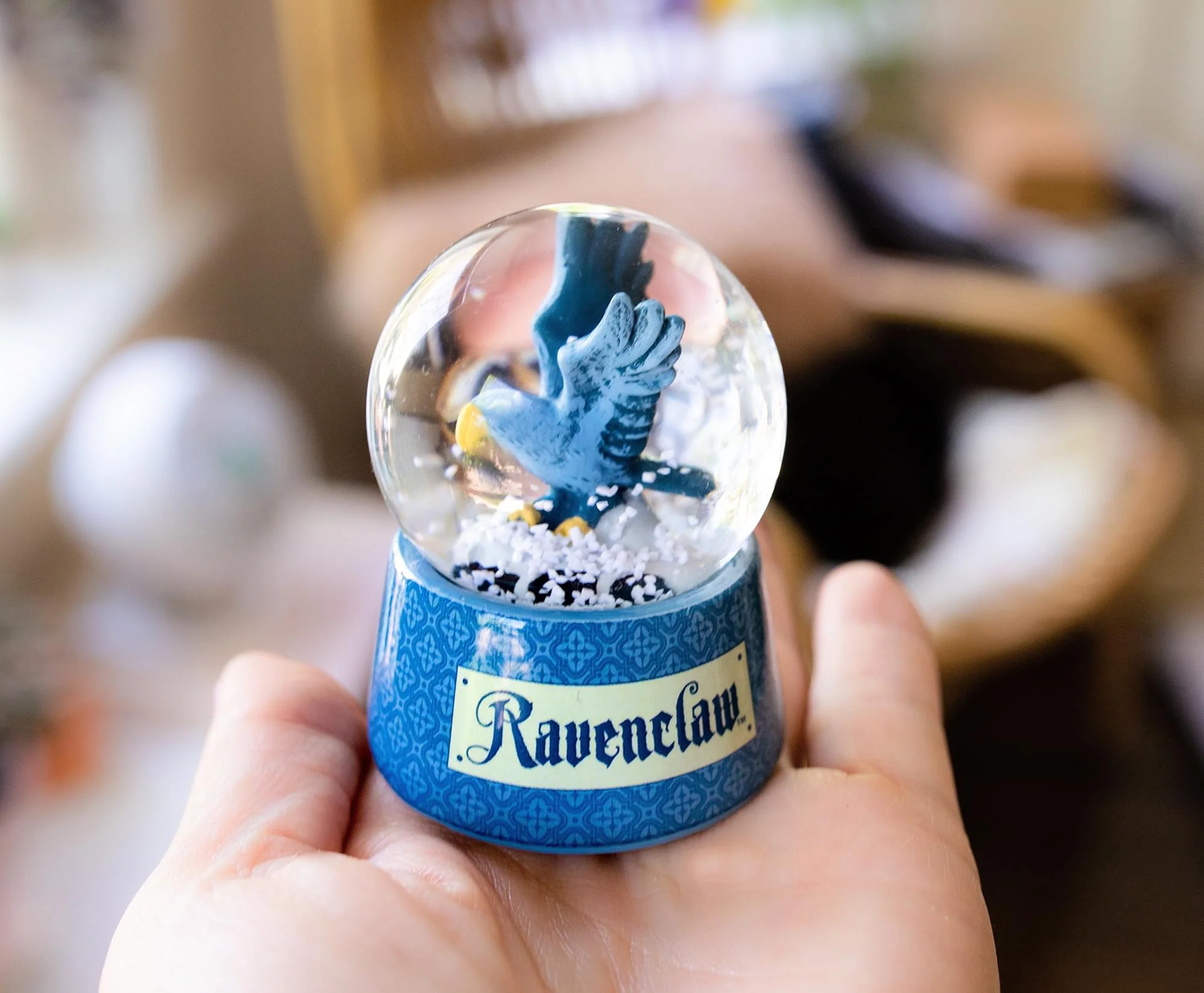 Harry Potter House Ravenclaw Collectible Snow Globe | 3 Inches Tall - Image 4