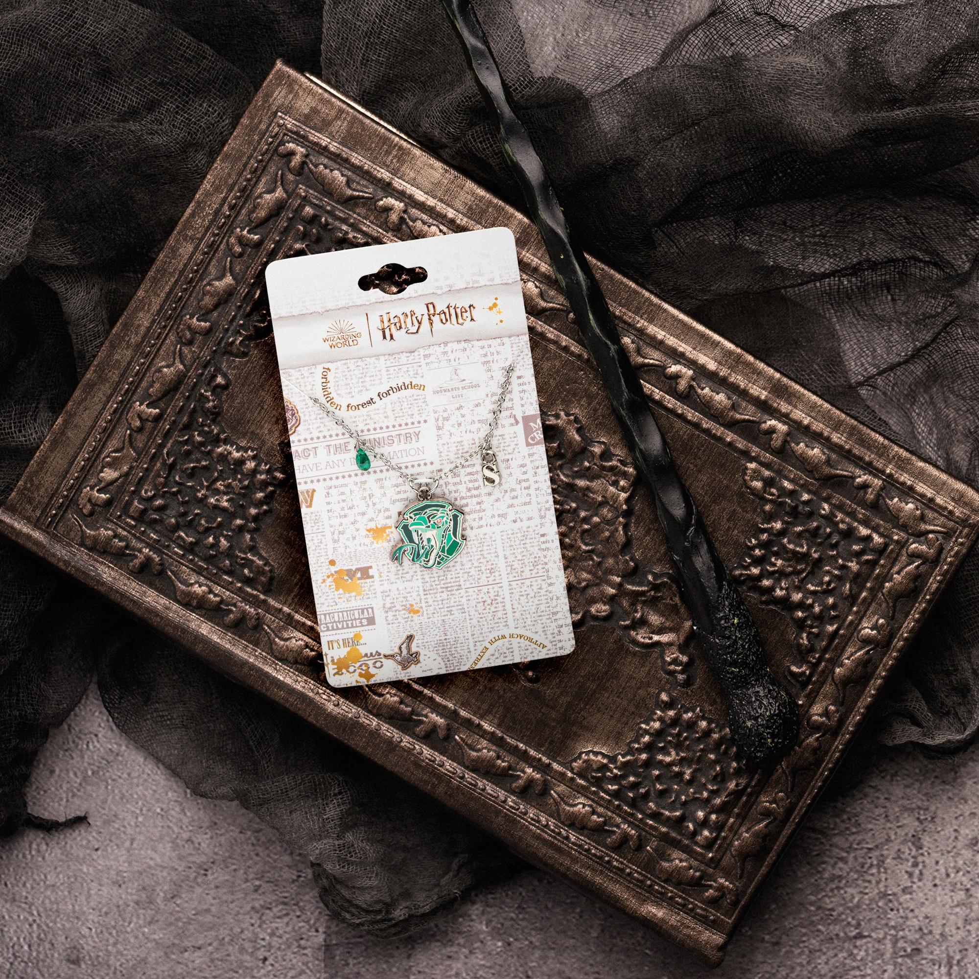 Harry Potter House Slytherin Pendant Necklace - Image 6