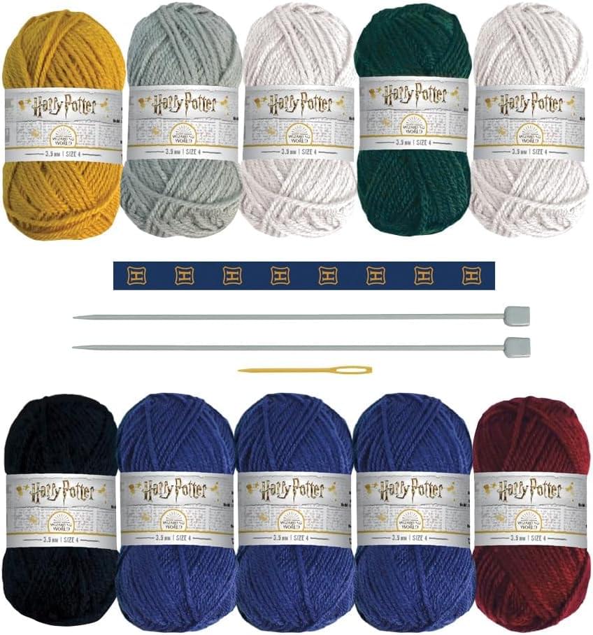 Eaglemoss Harry Potter Knit Craft Set Hogwarts Christmas Stocking Kit - Image 2