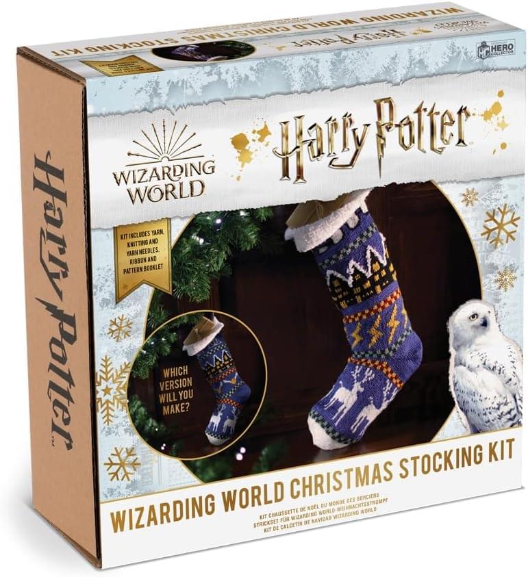 Eaglemoss Harry Potter Knit Craft Set Hogwarts Christmas Stocking Kit - Image 3